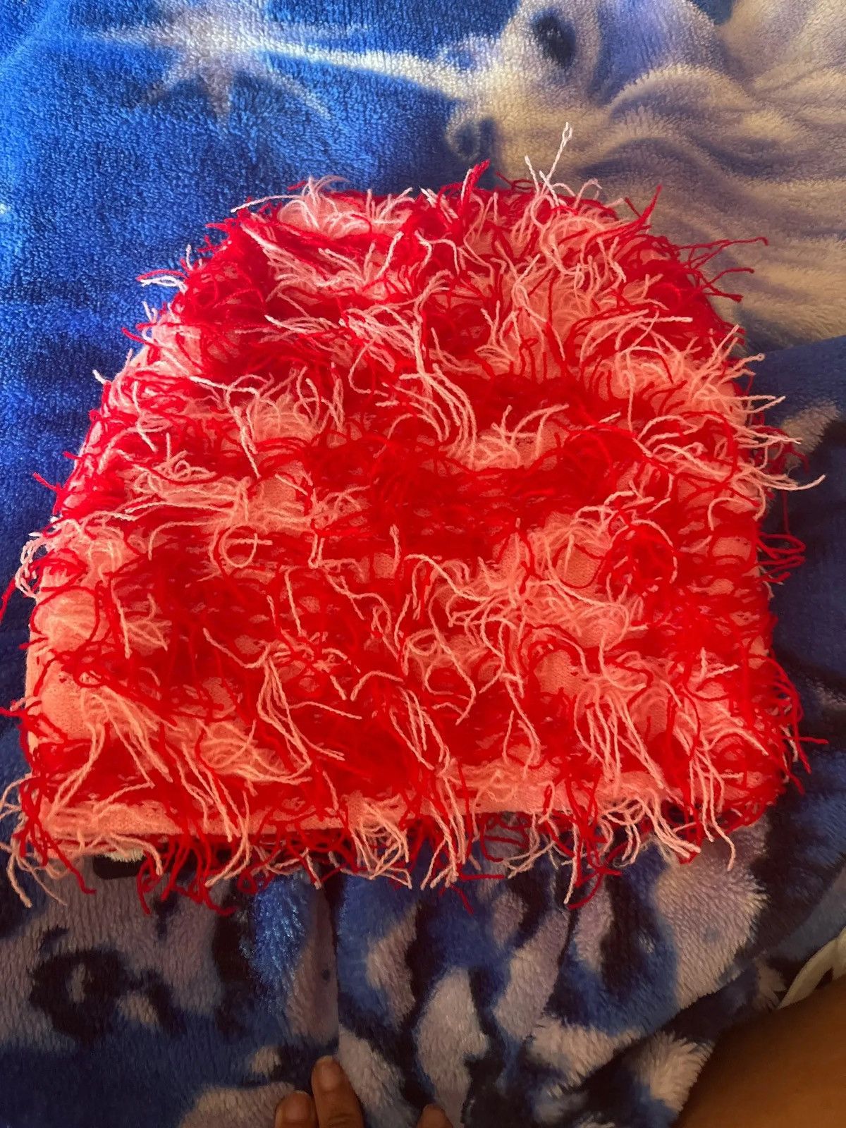 Vintage Distressed Balaclava Beanie Hat Size ONE SIZE - 5 Thumbnail