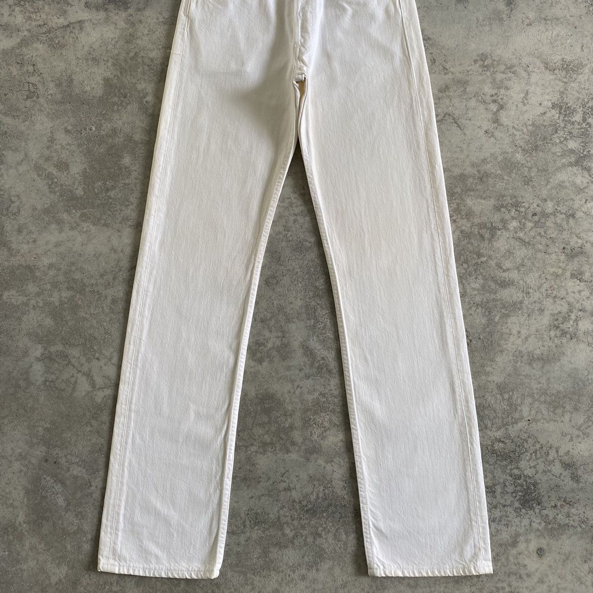 Levi's Size 30x34 Vintage 2004 Levi’s 501 Off White Denim Jeans Size US 30 / EU 46 - 3 Thumbnail