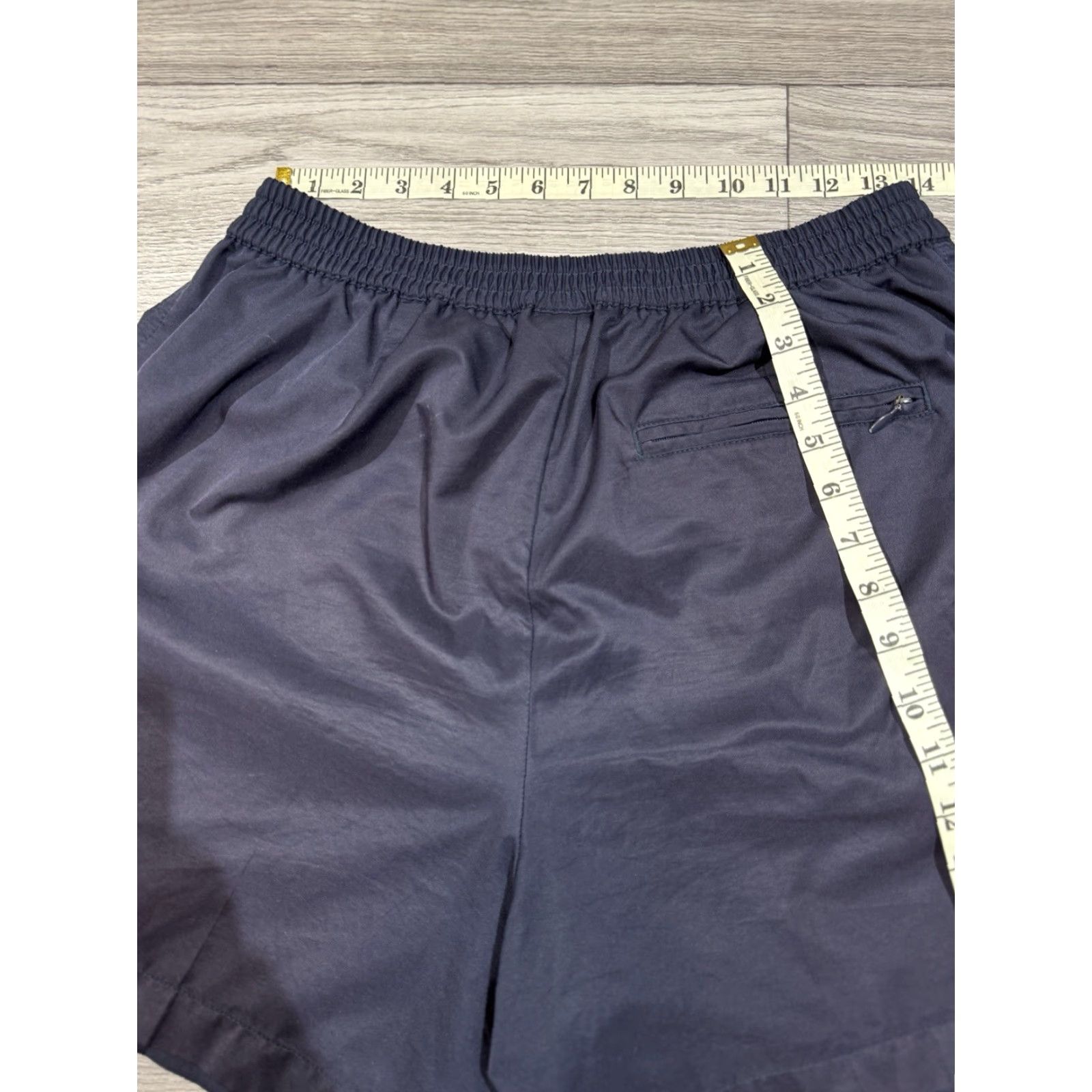 Nike VINTAGE Nike Bermuda Shorts Mens Size L Blue Tennis Agassi Challenge Court Size US 33 - 3 Thumbnail