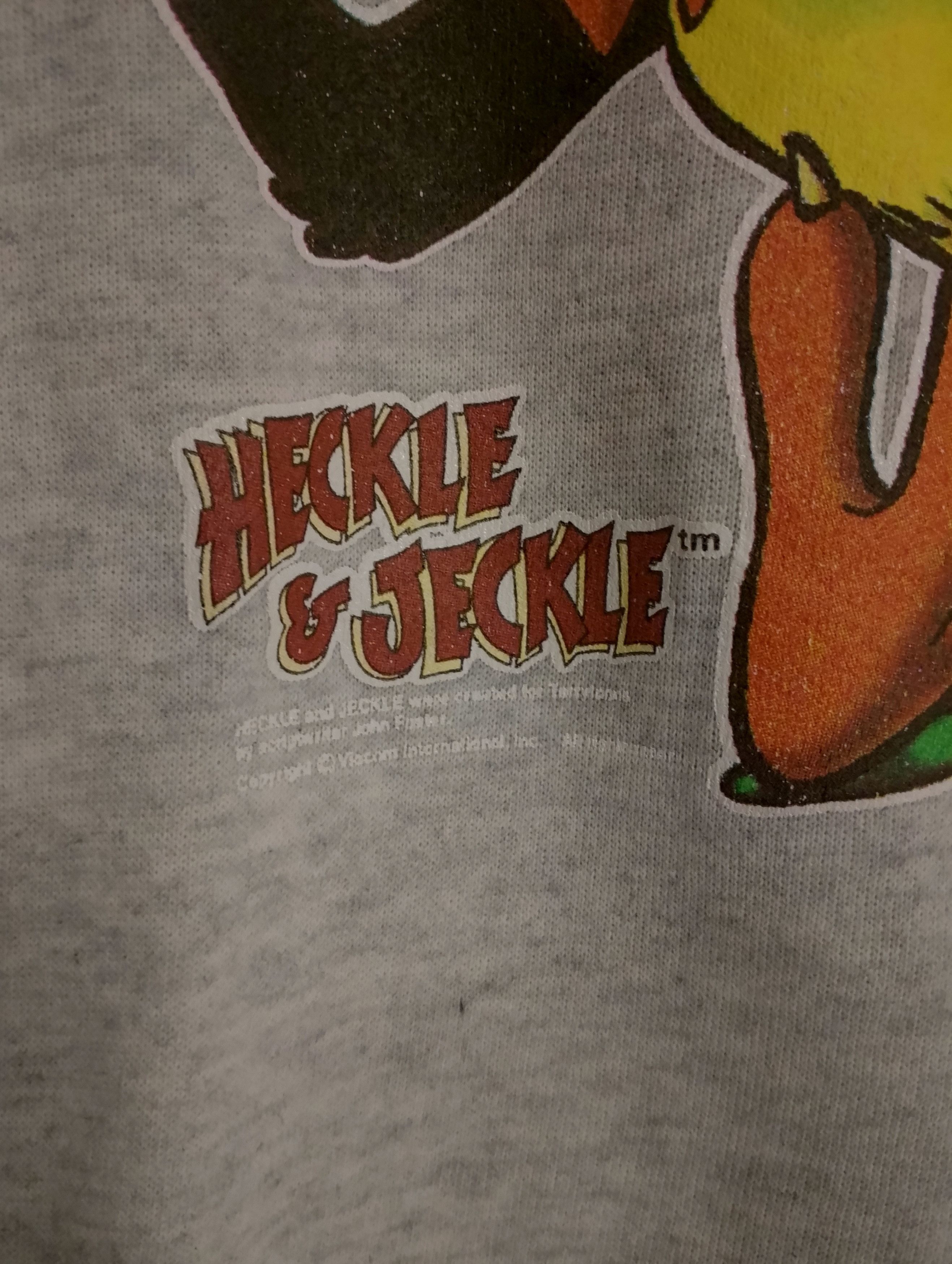 Hanes Vintage Sweatshirt Heckle & Jeckle 90s Size US L / EU 52-54 / 3 - 3 Thumbnail