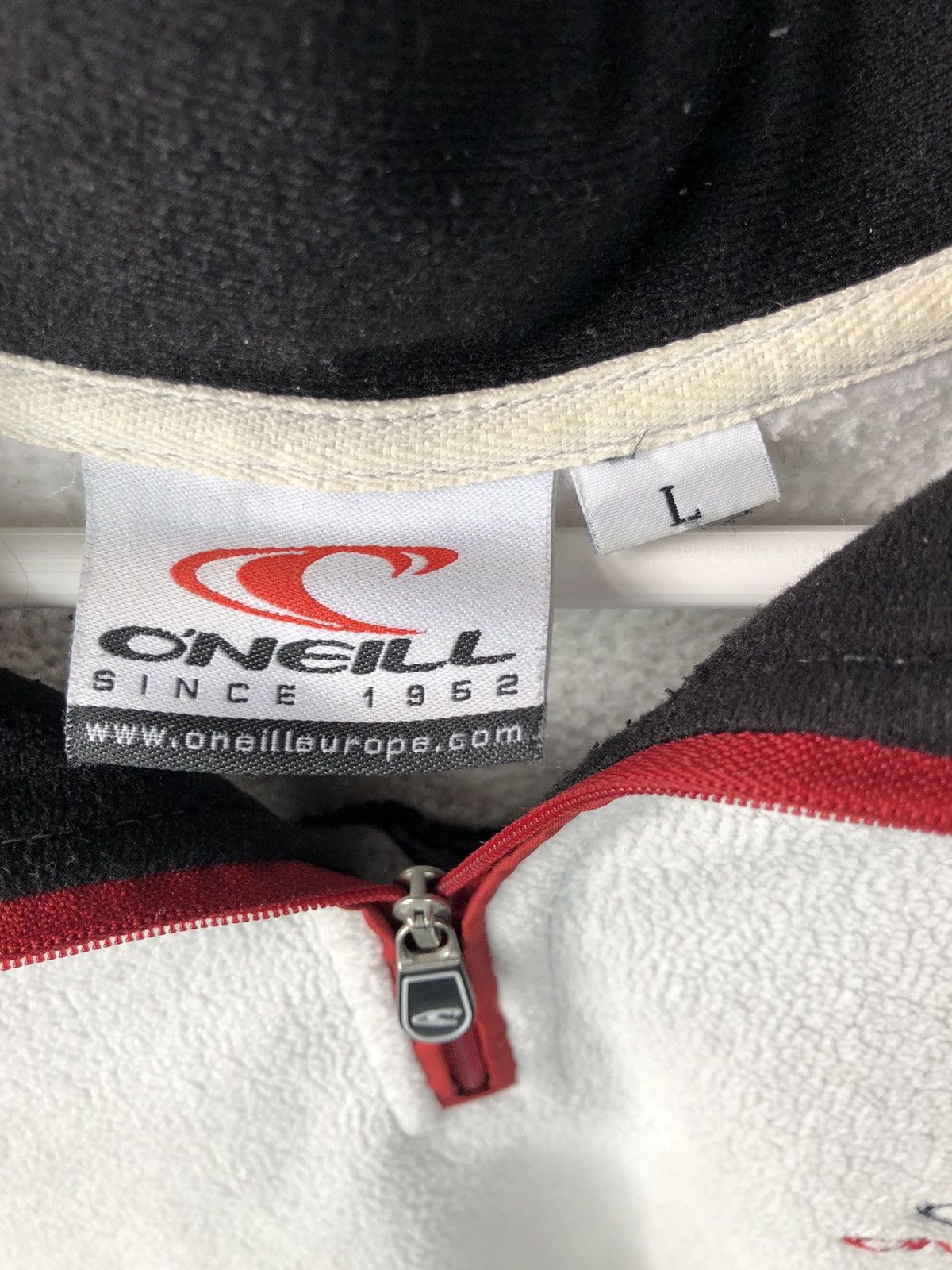 O'Neill × Vintage Oneill Surf Style Y2K Oversized 1/4 Fleece Sweatshirt Size US L / EU 52-54 / 3 - 5 Thumbnail