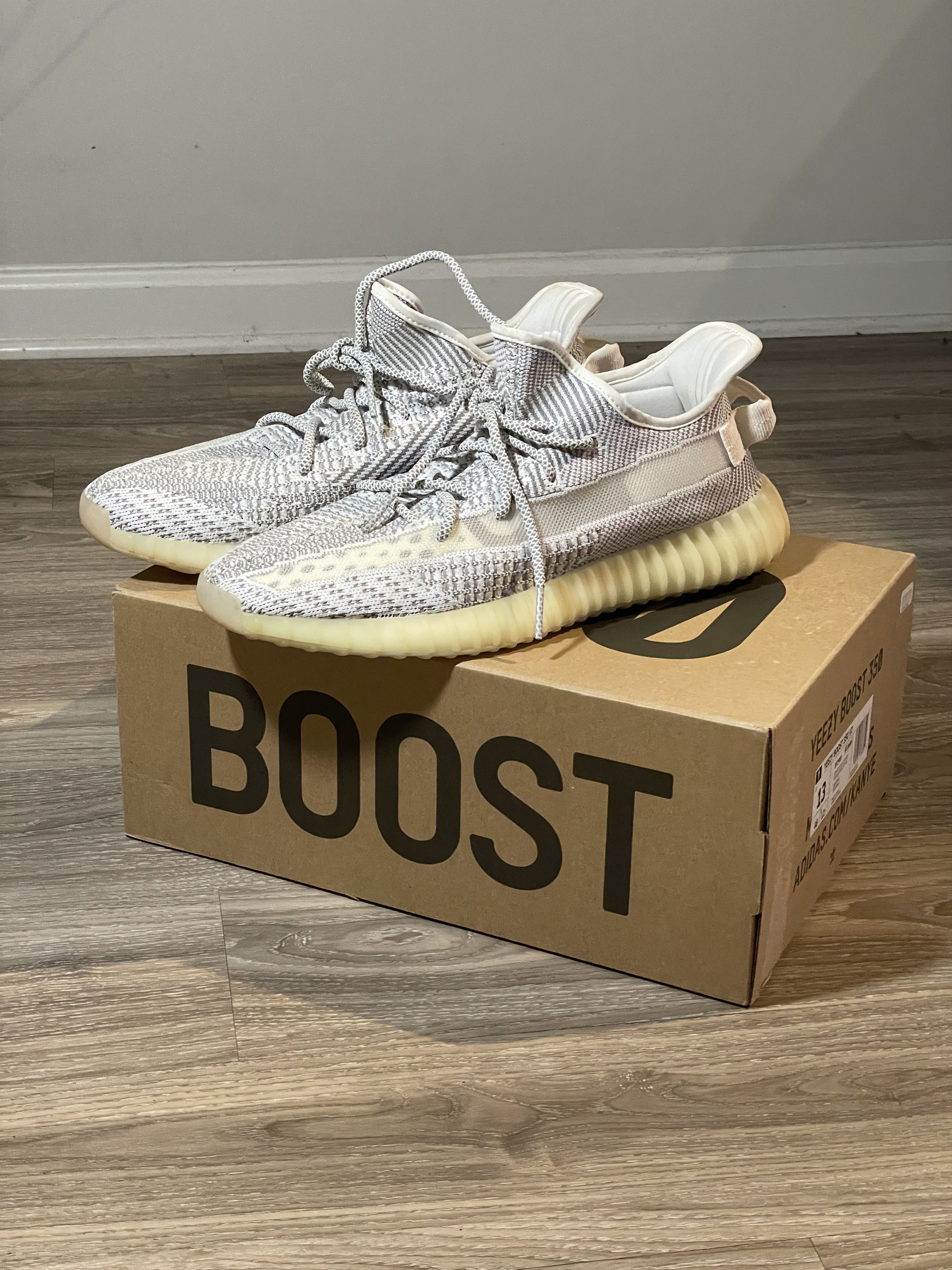 Yeezy adidas Yeezy Boost 350 V2 Cloud White Size US 13 / EU 46 - 1 Thumbnail