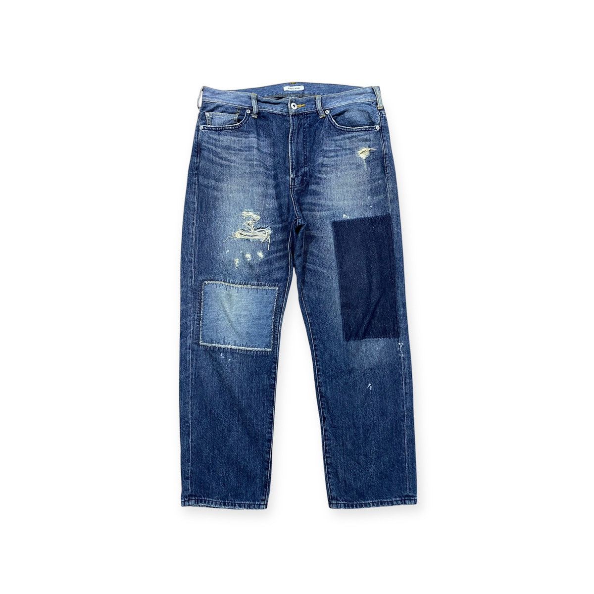 Kapital Global work Patchwork Distressed Style Size US 35 - 1 Thumbnail