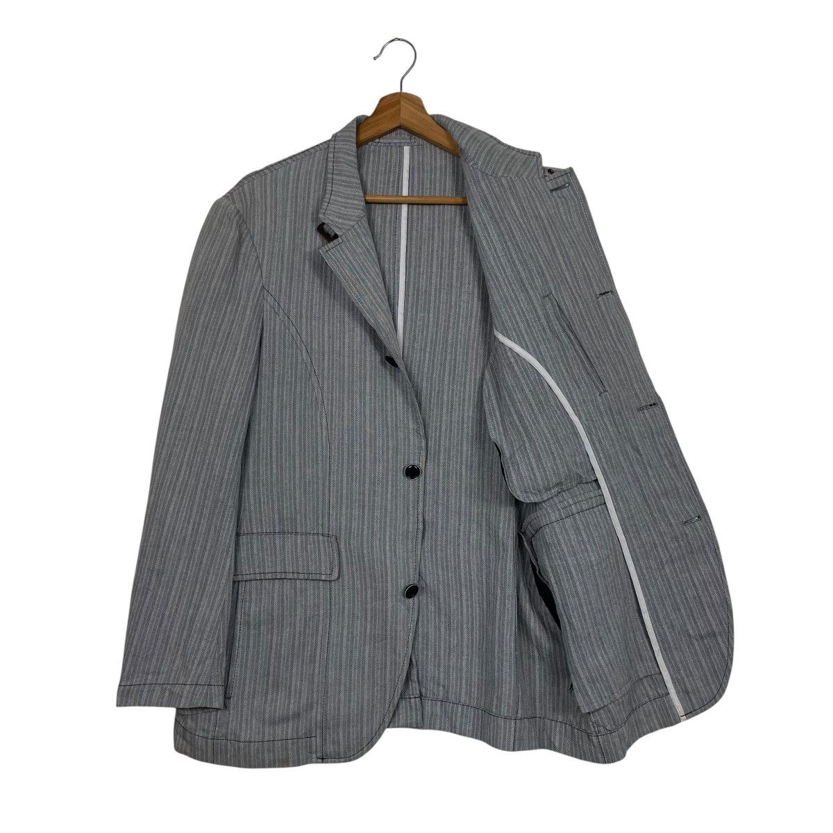 Joseph Abboud Joseph Abboud Stripe Casual Jacket Size US M / EU 48-50 / 2 - 9 Thumbnail