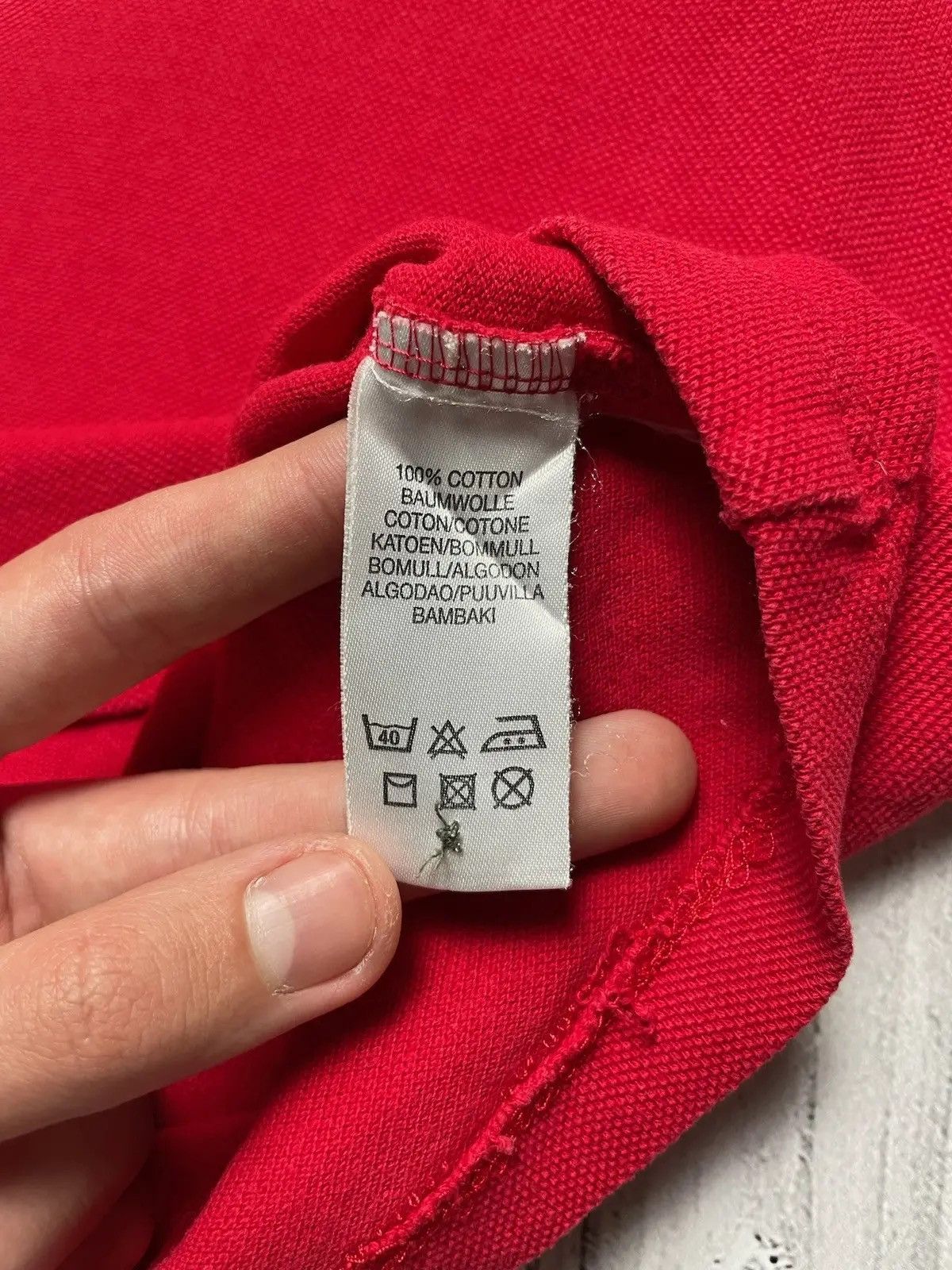 Burberry × Vintage Vintage Burberry polo plaid red size M logo Size US M / EU 48-50 / 2 - 7 Thumbnail