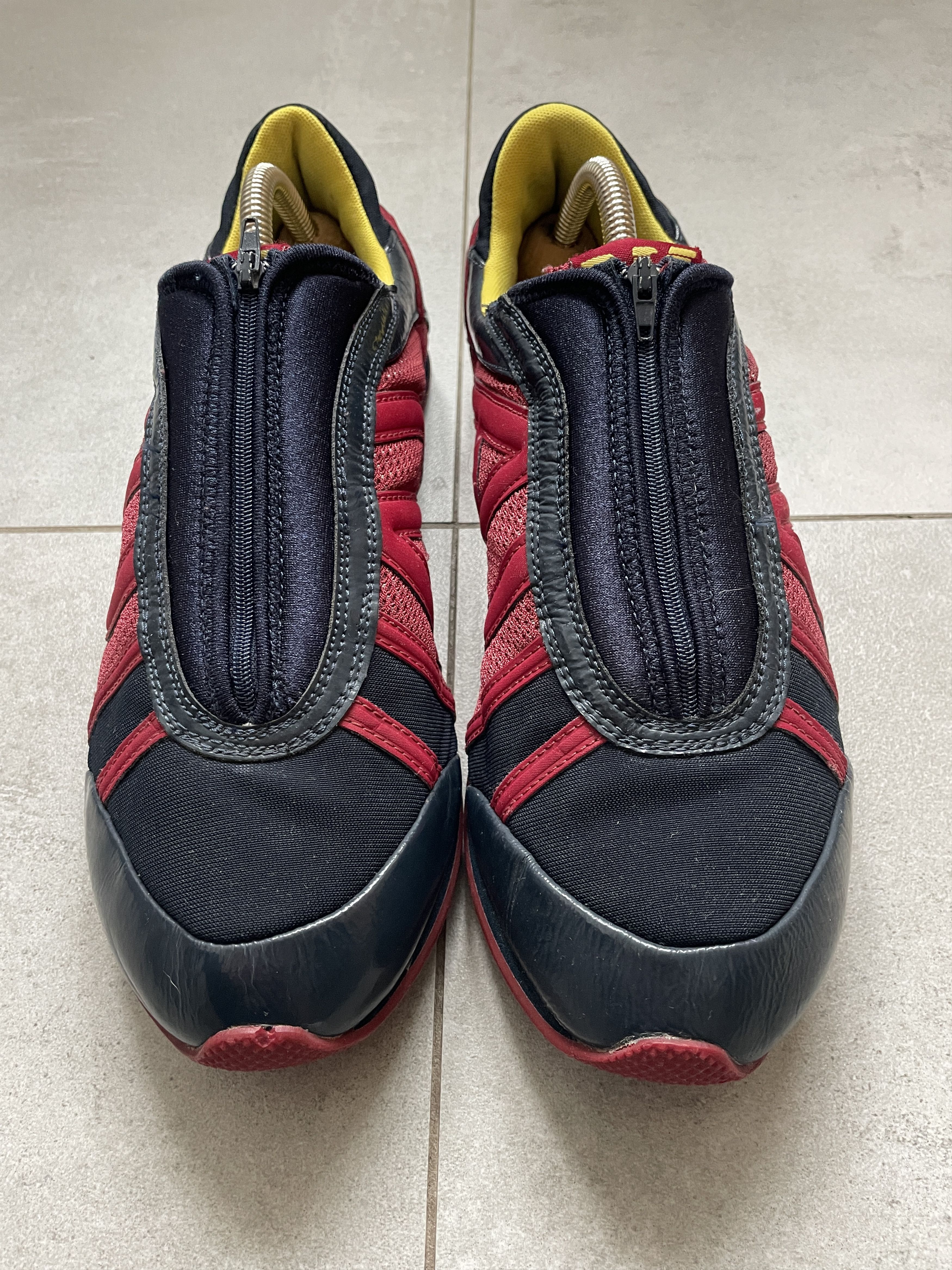 Armani Y2K ARMANI JEANS GIORGIO ZIPPER ZIP TRAINERS SNEAKERS Size US 8 / EU 41 - 8 Thumbnail