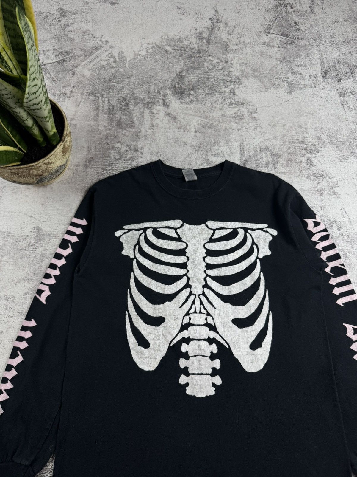 Vintage Skeleton Playboy Carti Mens Metal Rock Tour Rap Faded Merch Devil T Shirt Jersey Size US M / EU 48-50 / 2 - 4 Thumbnail