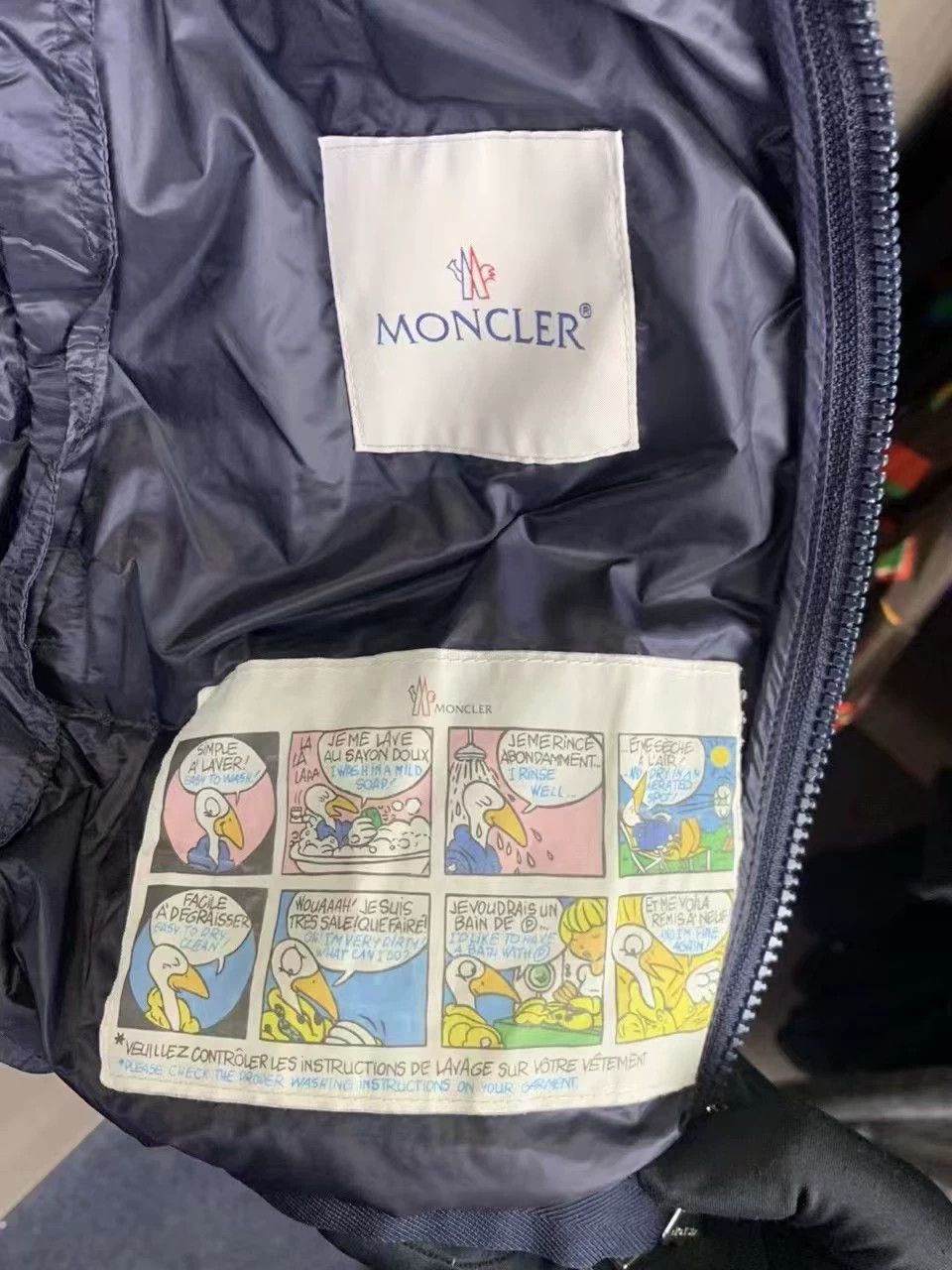 Moncler Moncler Striped Hooded Down Jacket 90% Goose Down Size 2 Size US M / EU 48-50 / 2 - 6 Thumbnail