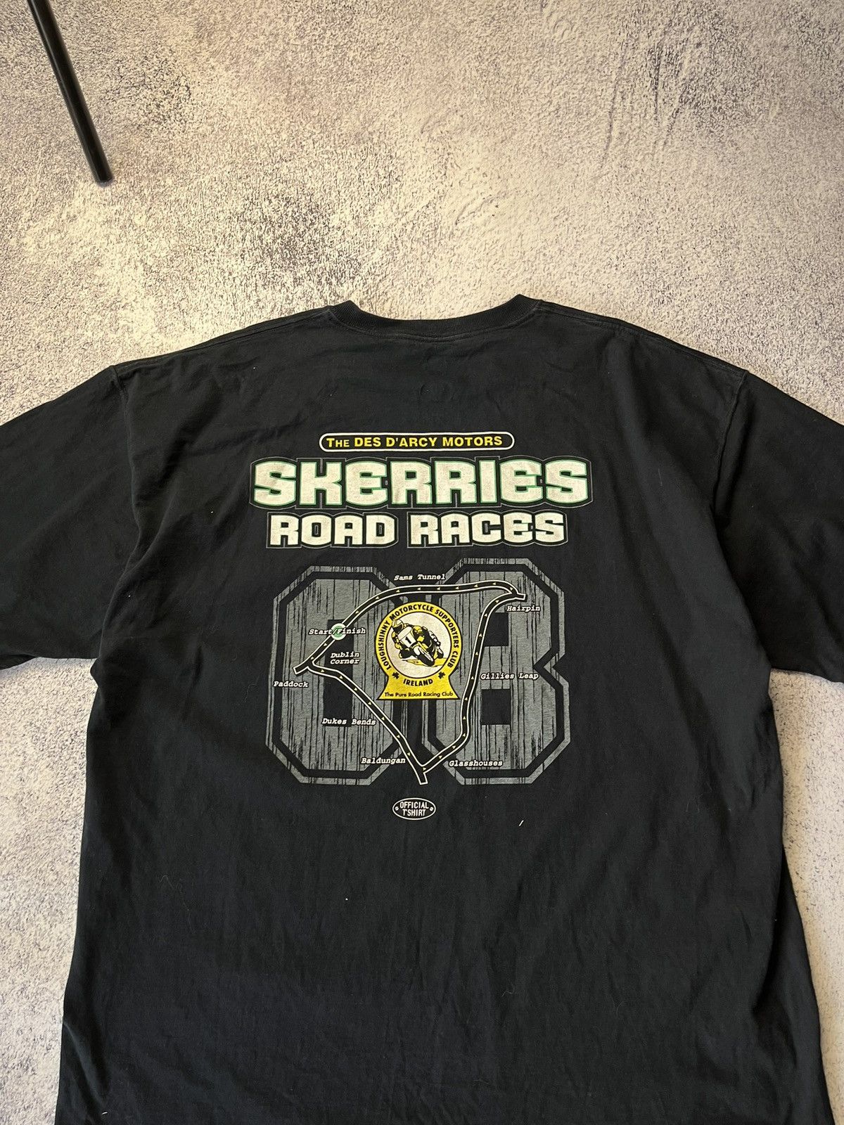 Formula 1 Vintage Moto Racing Skerries Road Races Y2K Size US XXL / EU 58 / 5 - 17 Thumbnail