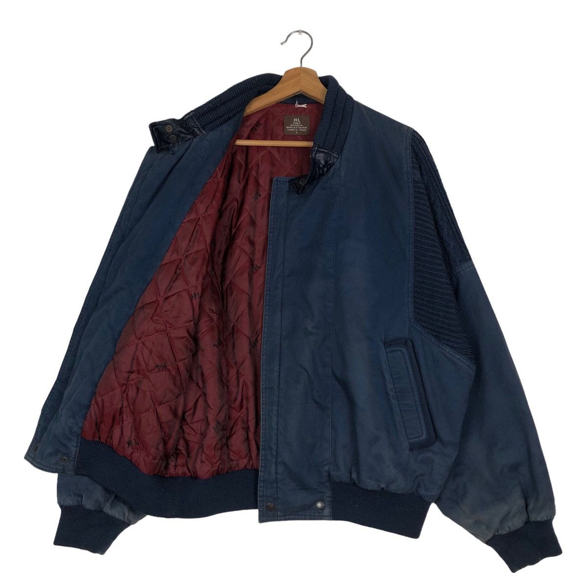 Hysteric Glamour 🔥Vintage Bomber Jacket H.L Mens Japan Made Size US L / EU 52-54 / 3 - 11 Thumbnail