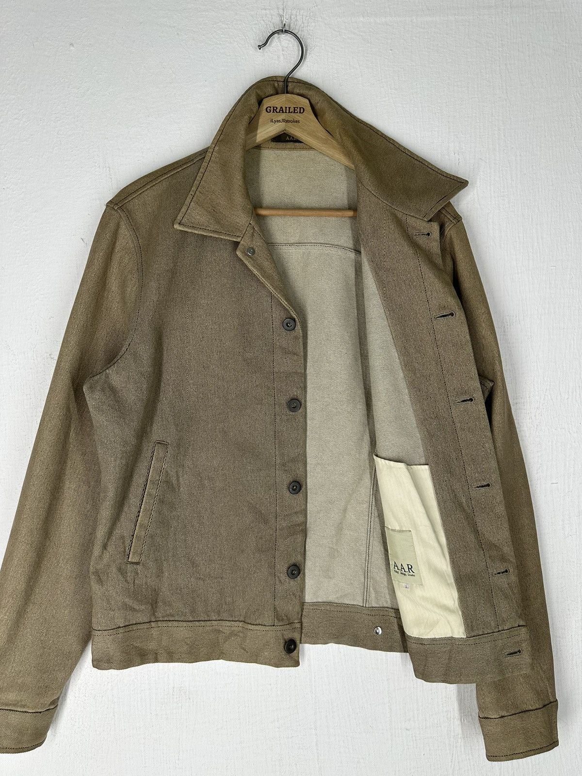 Yohji Yamamoto Vintage A.A.R Yohji Design Studio Denim Jacket Size US L / EU 52-54 / 3 - 9 Thumbnail