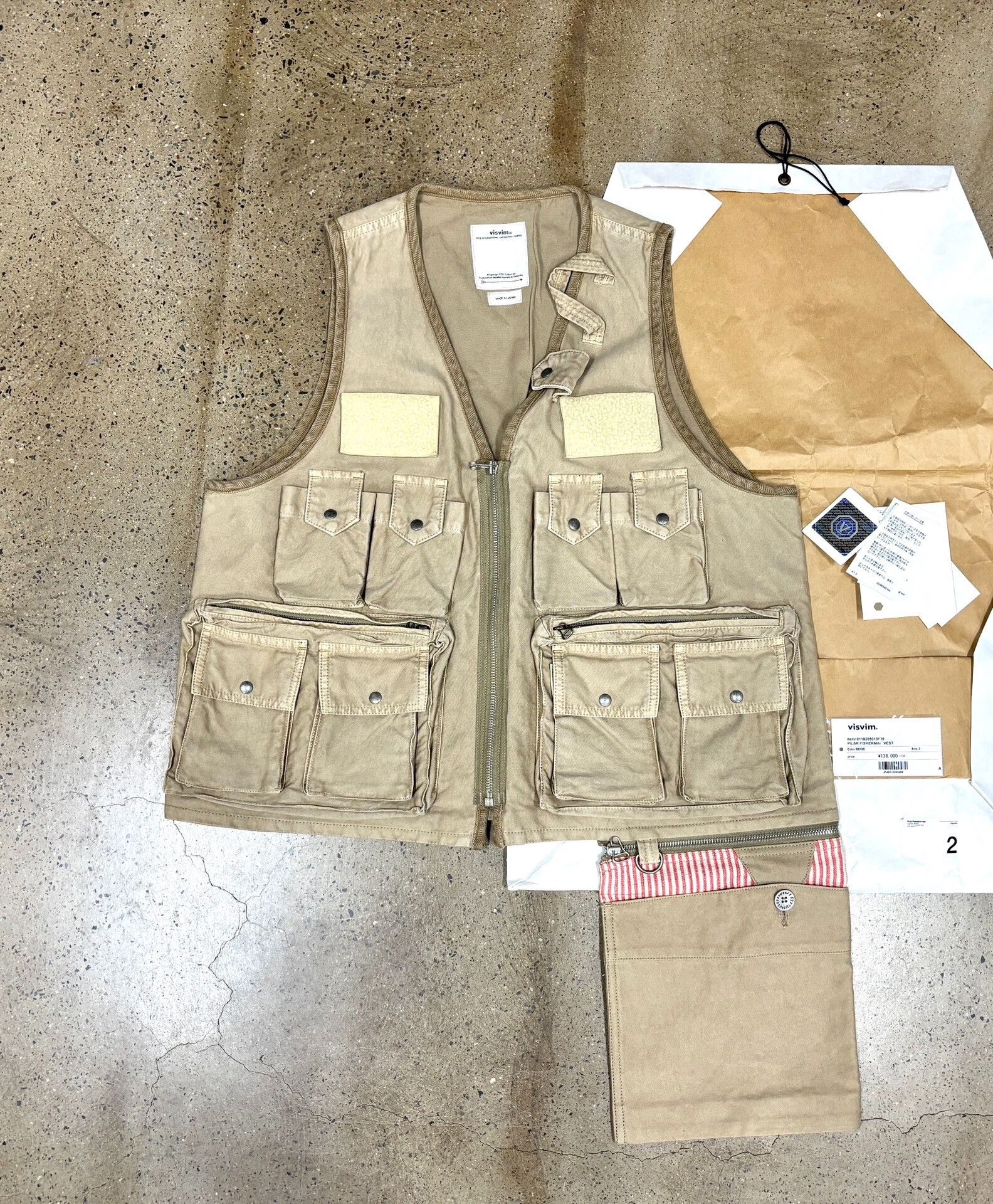 Visvim VISVIM 19AW PILAR FISHERMAN VEST Size US M / EU 48-50 / 2 - 1 Thumbnail