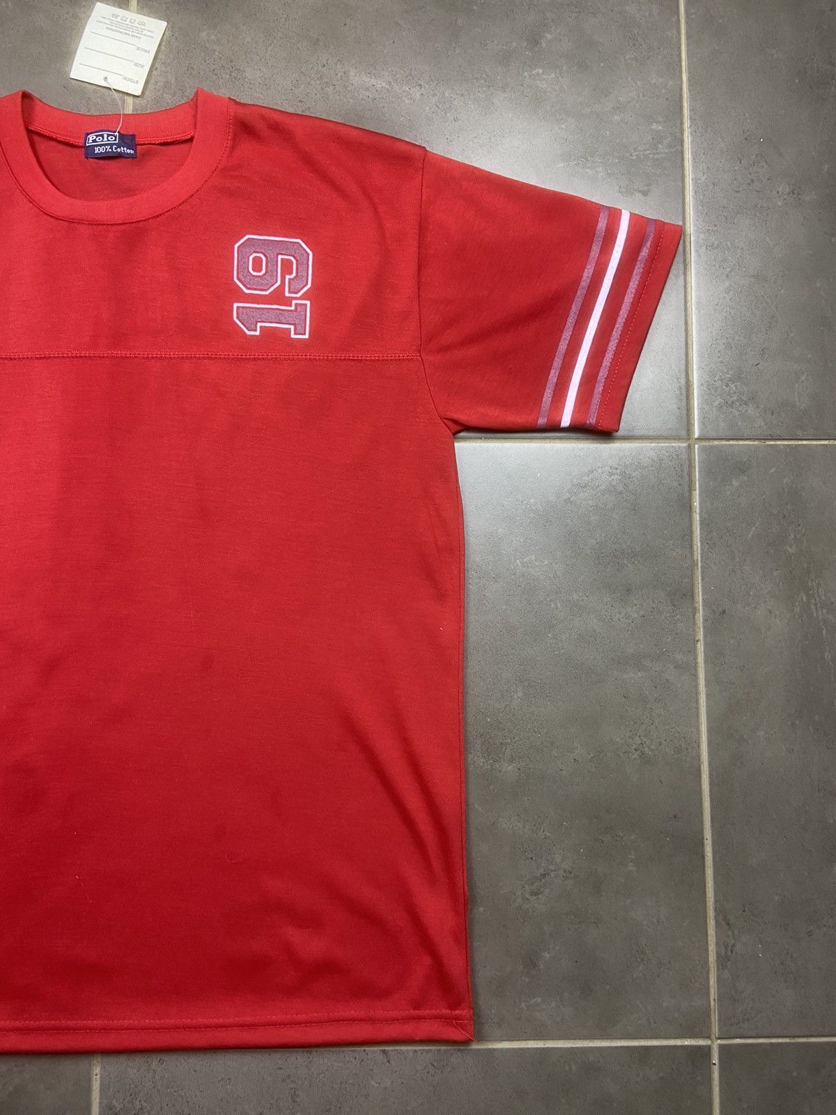 Polo Ralph Lauren Polo 1988 vintage brand new T -shirt Size US L / EU 52-54 / 3 - 5 Thumbnail