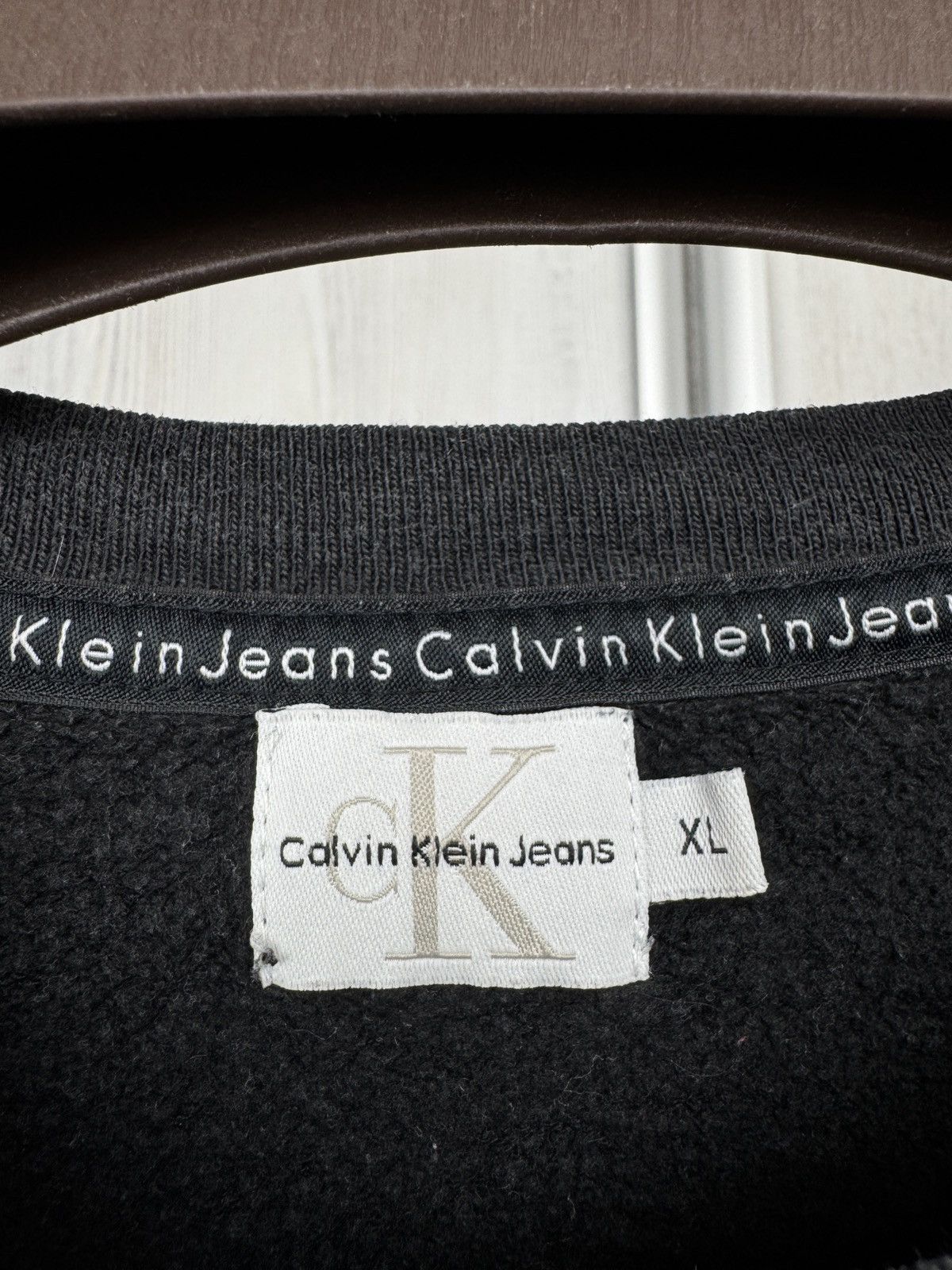 Calvin Klein Calvin Klein Jeans vintage made in USA big logo sweatshirt Size US XL / EU 56 / 4 - 8 Thumbnail