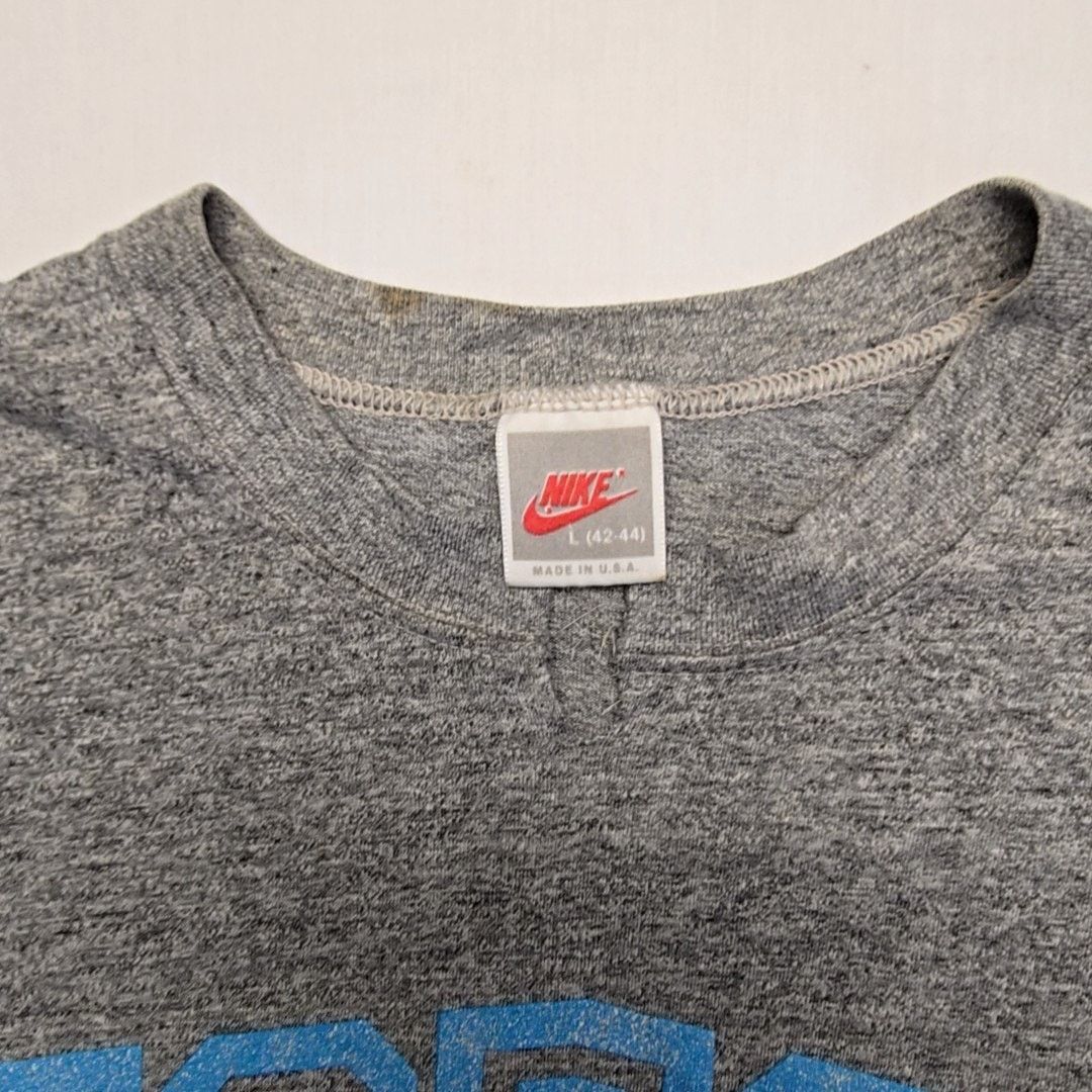 Nike Vintage Nike Force Graphic Tee Gray Blue Large Shirt Size L / US 10 / IT 46 - 6 Thumbnail