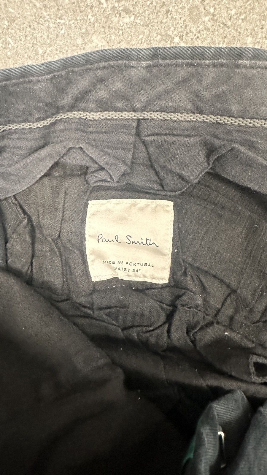 Paul Smith Paul Smith luxury cotton chino casual pants Size US 32 / EU 48 - 2 Thumbnail