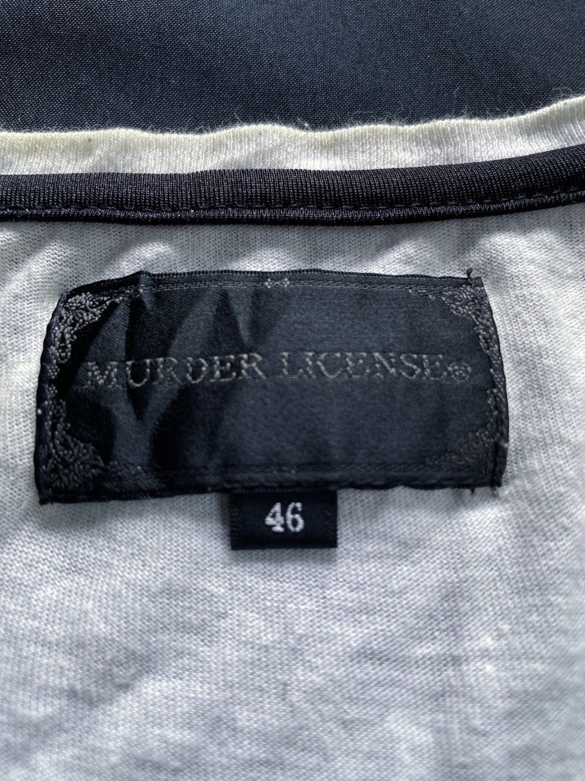 Japanese Brand MURDER LICENSE SKULL ART BRUSH LONG SLEEVE Size US M / EU 48-50 / 2 - 10 Thumbnail