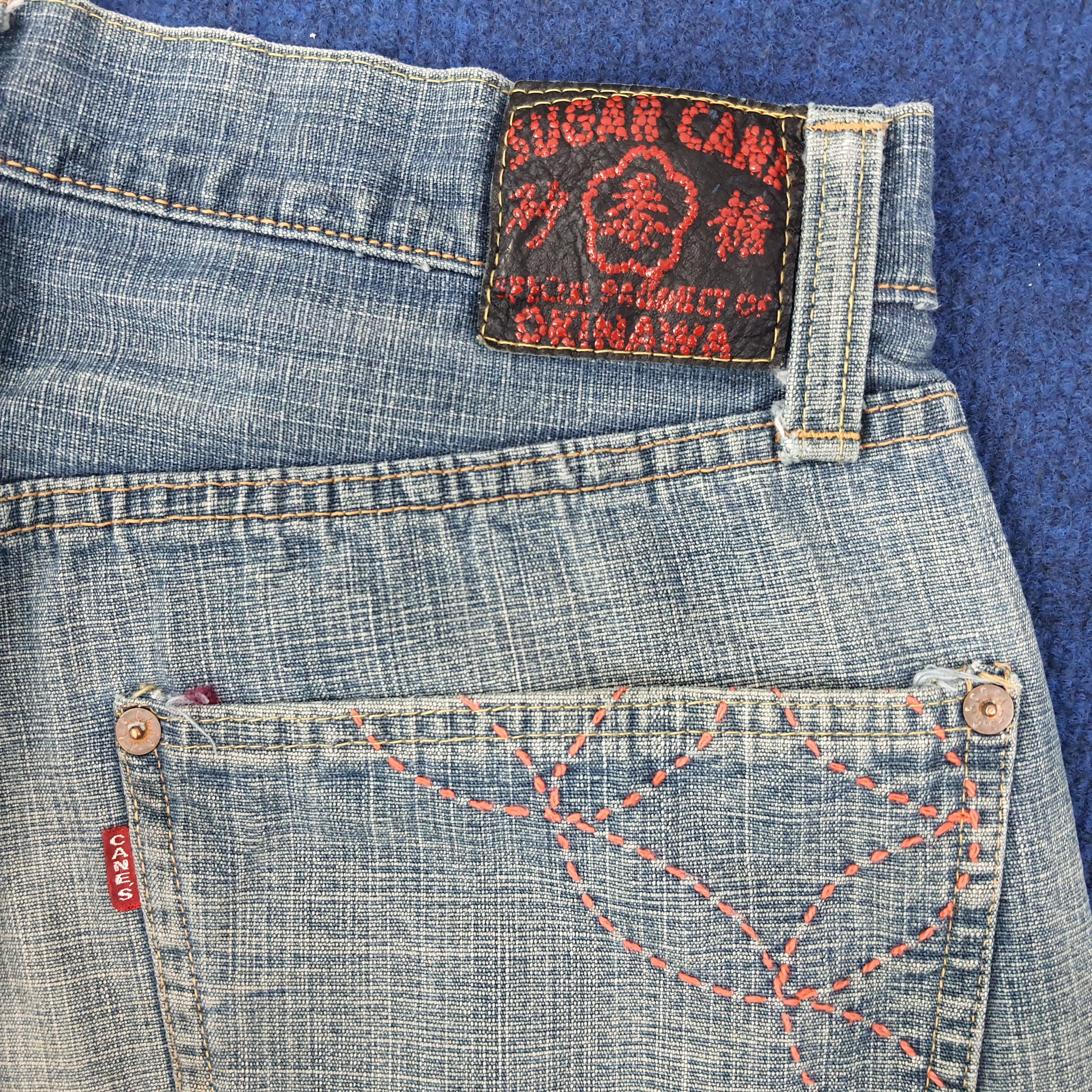 Sugar Cane Vintage Sugar Cane Okinawa Japan Brand Jeans C265N33 Size US 30 / EU 46 - 3 Thumbnail