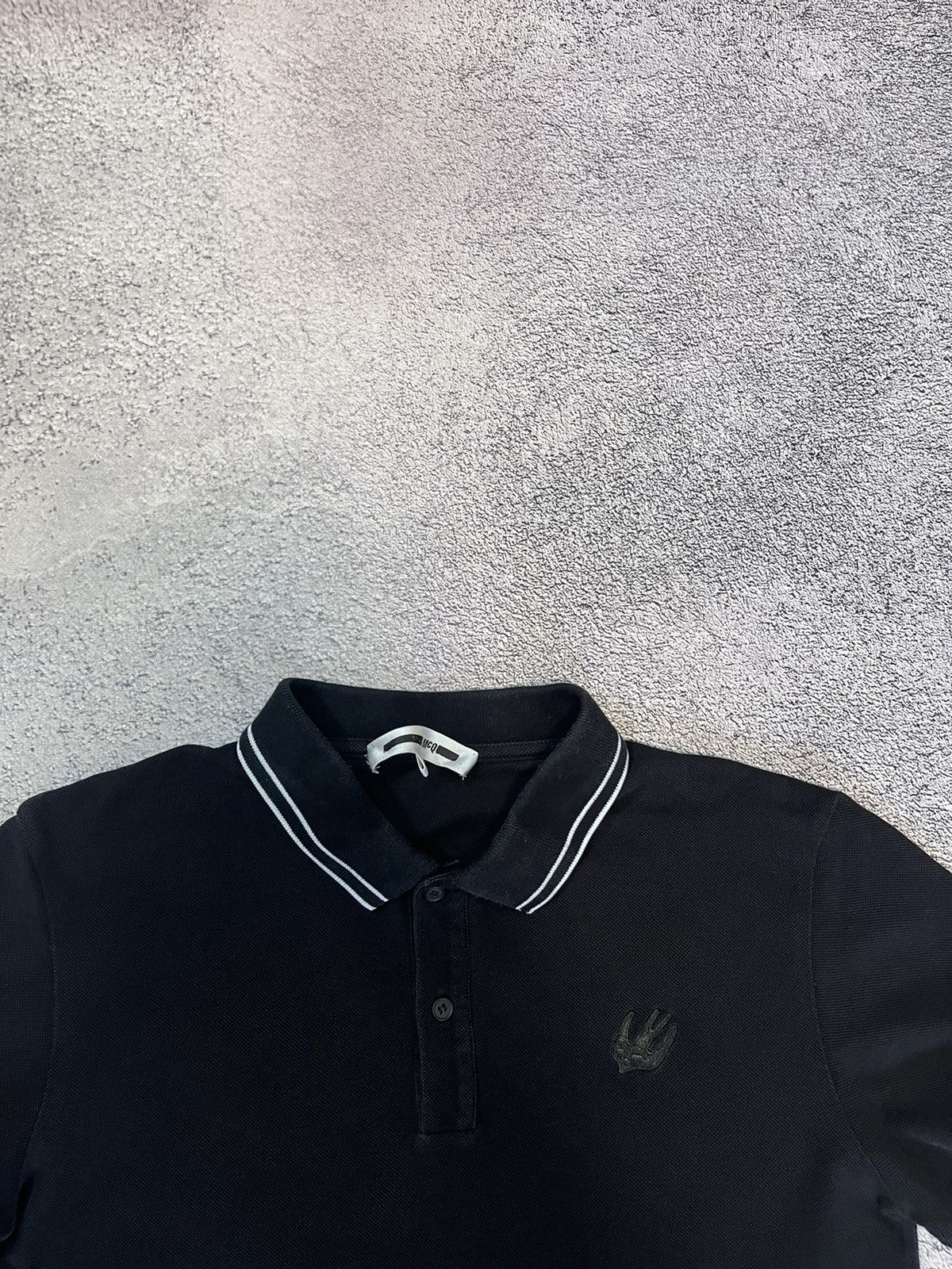 Alexander McQueen McQ Alexander McQueen Black Polo Shirt Men’s S Logo Cotton Size US S / EU 44-46 / 1 - 19 Thumbnail
