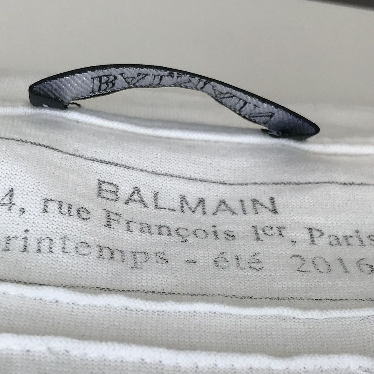 Balmain SS16 Logo T Shirt Size US S / EU 44-46 / 1 - 6 Thumbnail