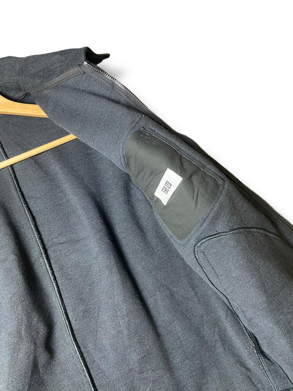 Japanese Brand × Uniqlo × Vintage UNIQLO Wool Blend Fleece Jacket (128) Size US S / EU 44-46 / 1 - 3 Thumbnail