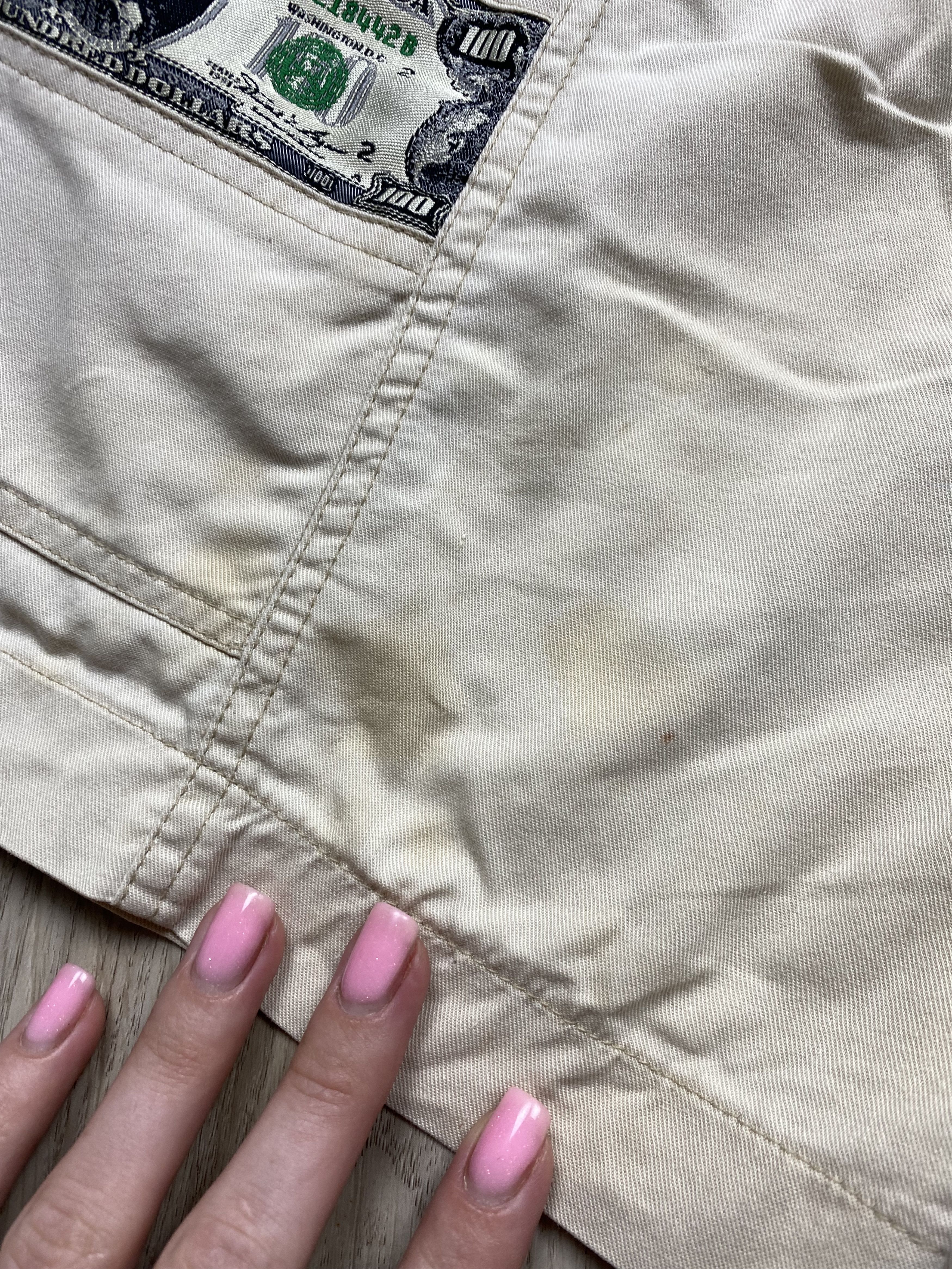 Vintage USA Dollar Vintage Mens Cargo Shorts Y2K Size US 30 / EU 46 - 4 Thumbnail