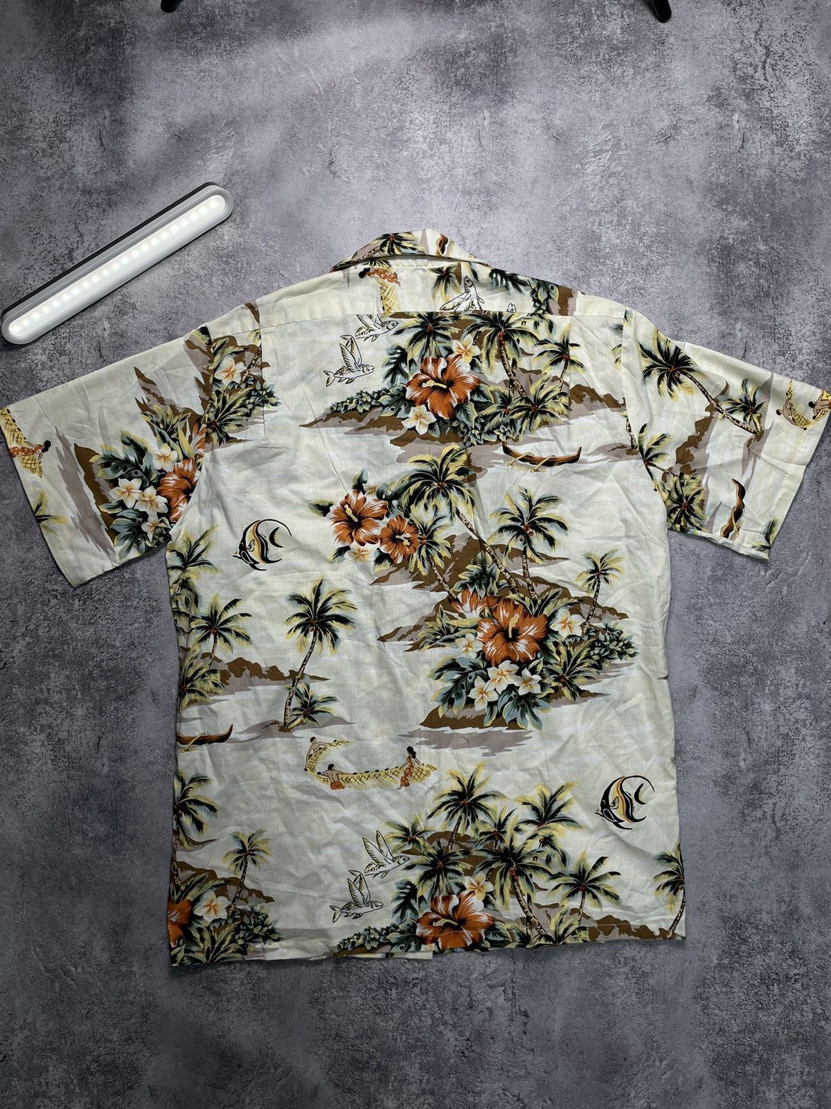 Vintage Archive Vintage Hawaiian Floral Camp Collar M Size US M / EU 48-50 / 2 - 7 Thumbnail