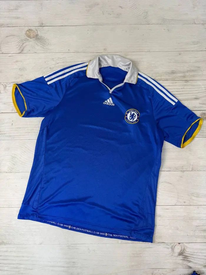 Adidas Adidas CHELSEA 2008 2009 HOME FOOTBALL SHIRT SOCCER JERSEY Size US L / EU 52-54 / 3 - 1 Thumbnail
