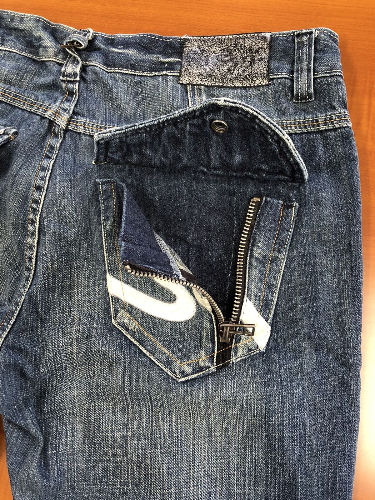 Vintage Big Train Osaka Embroidered Jeans Size US 34 / EU 50 - 20 Thumbnail