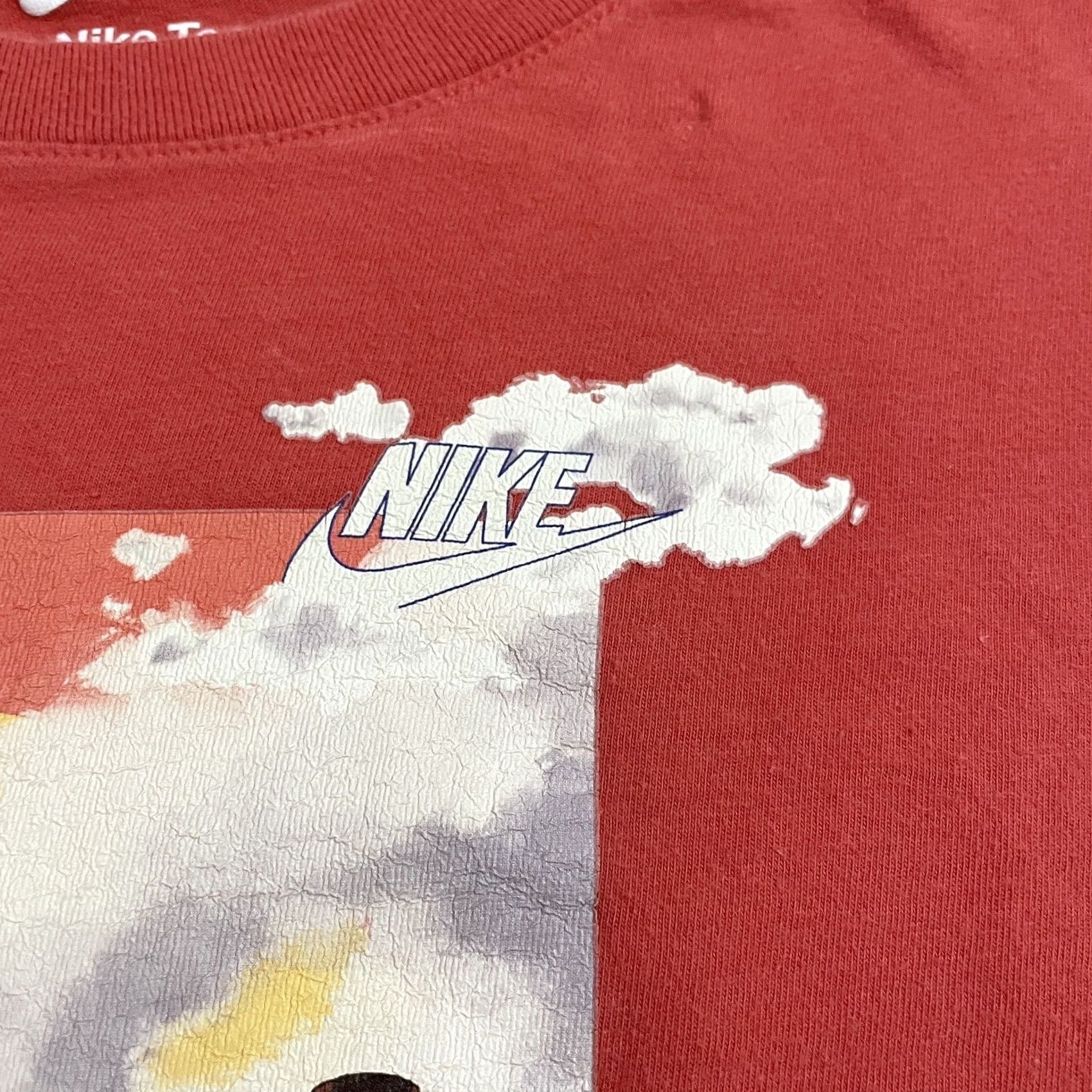 Nike Nike Shirt Adult Large Red Basketball Athletic Outdoors Mens Short Sleeve Size US XXL / EU 58 / 5 - 3 Thumbnail