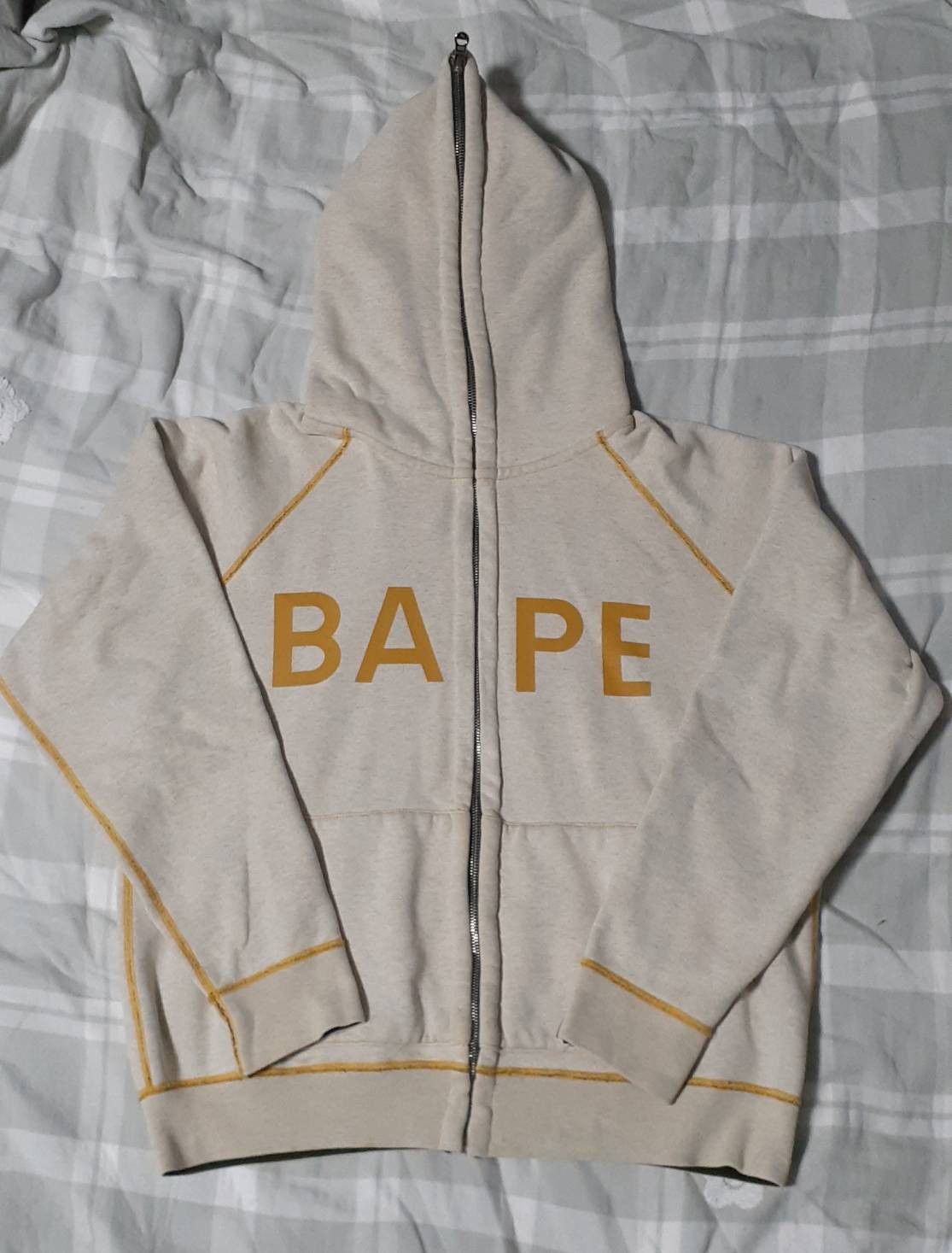 Bape Bape Check Reversible Full Zip Hoodie Size US S / EU 44-46 / 1 - 1 Thumbnail