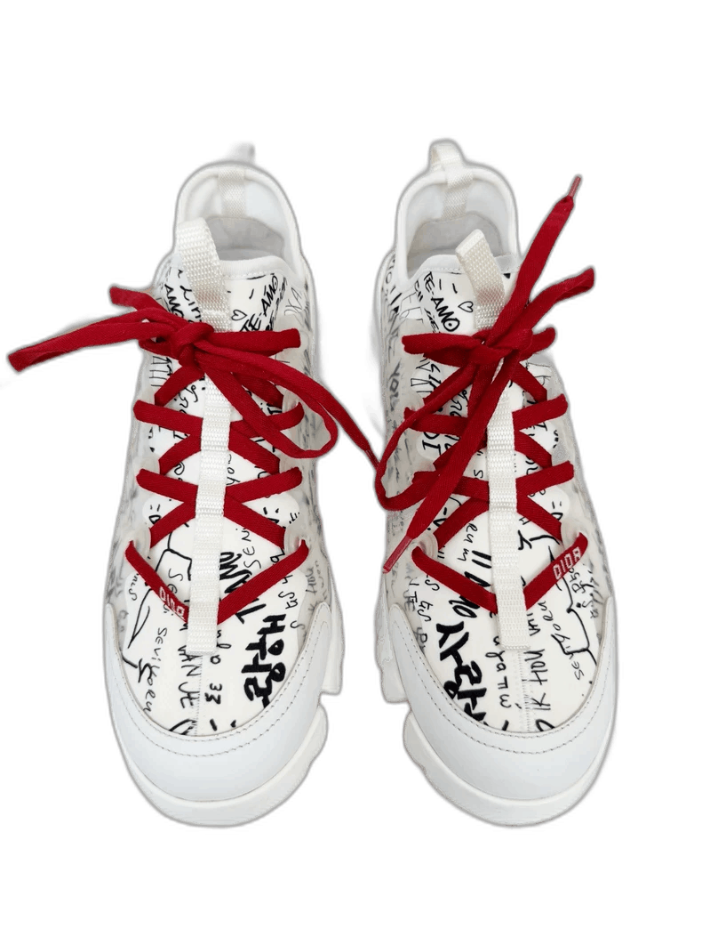 Dior Dior Dad Sneakers Size 37.5 with Red Laces-2506 Size US 7.5 / EU 40-41 - 1 Thumbnail
