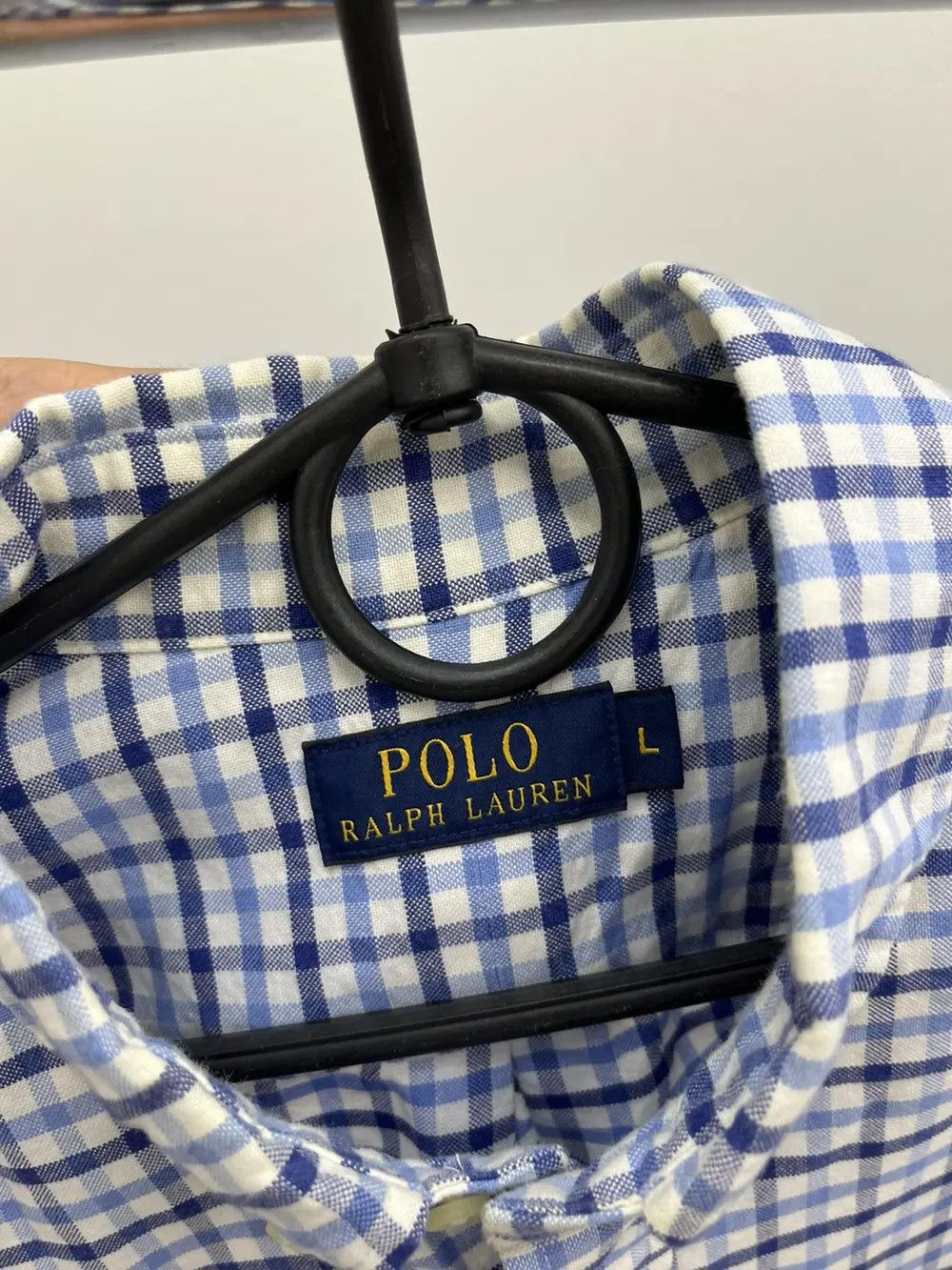 Polo Ralph Lauren Polo Ralph Lauren Check Cotton Oxford Shirt Size US L / EU 52-54 / 3 - 2 Thumbnail