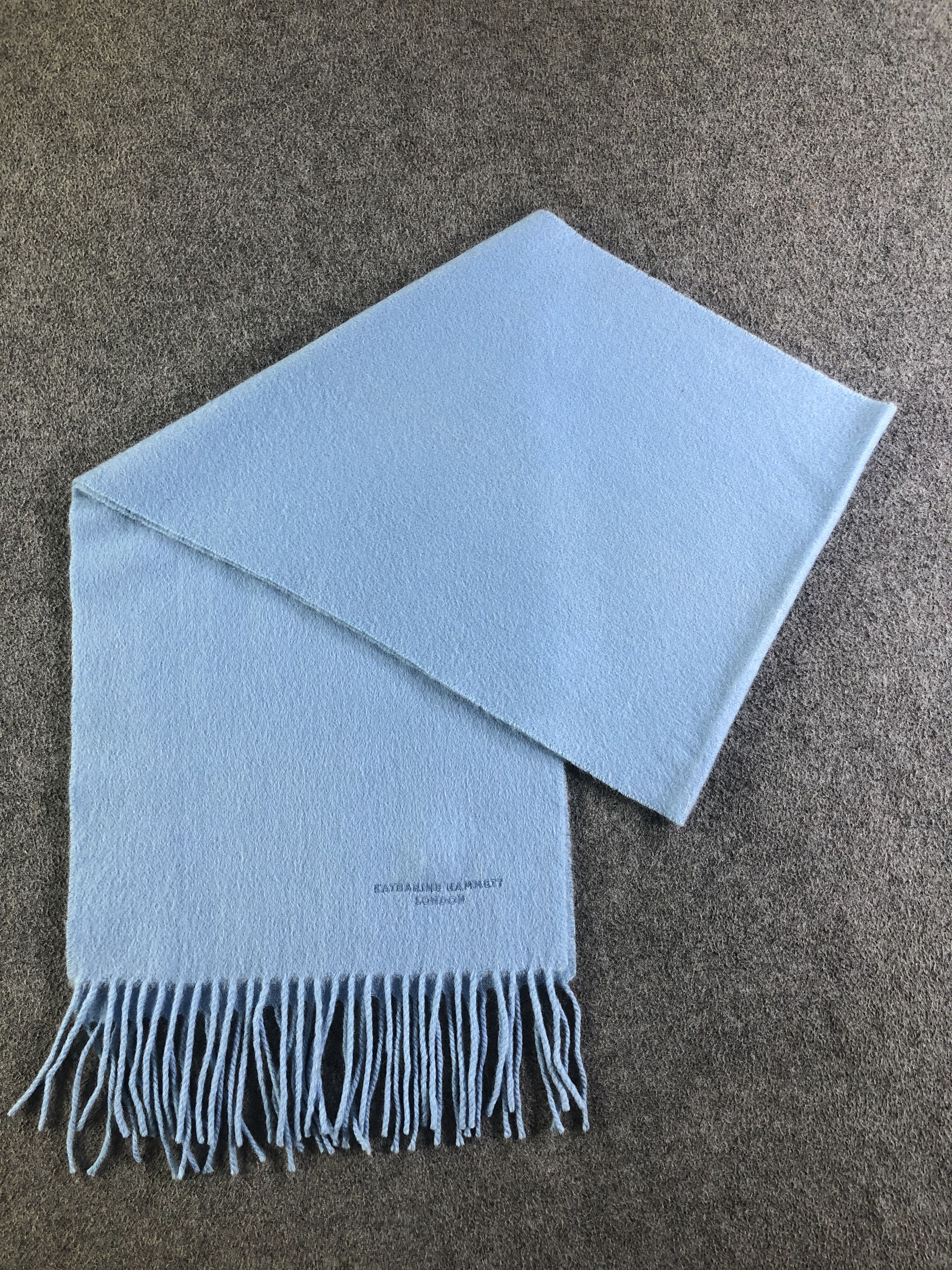 Katharine Hamnett London × Vintage Katharine Hamnett Scarf / Muffler / Neckwear SS1409 Size ONE SIZE - 5 Thumbnail