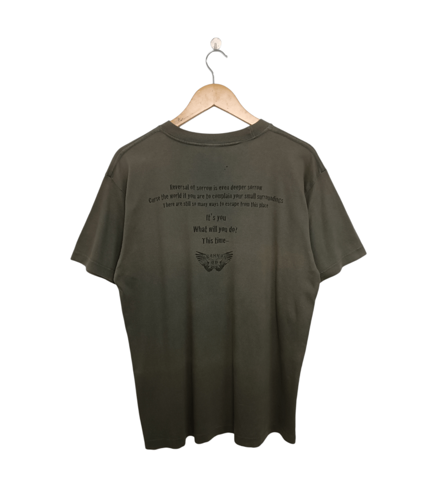 Band Tees VINTAGE Y2K BRAHMAN PUNK JAPAN TEE low iq oau kemuri Size US L / EU 52-54 / 3 - 2 Thumbnail