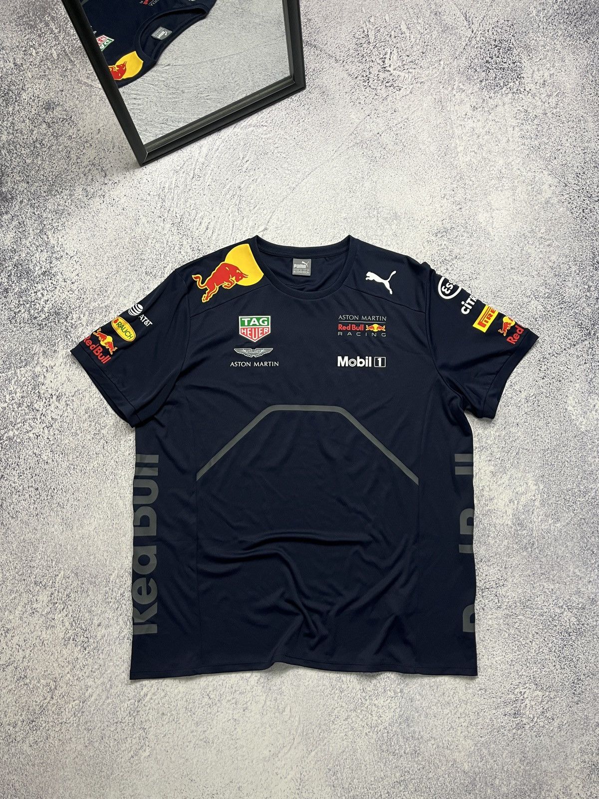 Formula 1 × Puma Aston Martin Racing Red Bull Formula 1 Puma Jersey Rare Size US XXL / EU 58 / 5 - 1 Thumbnail