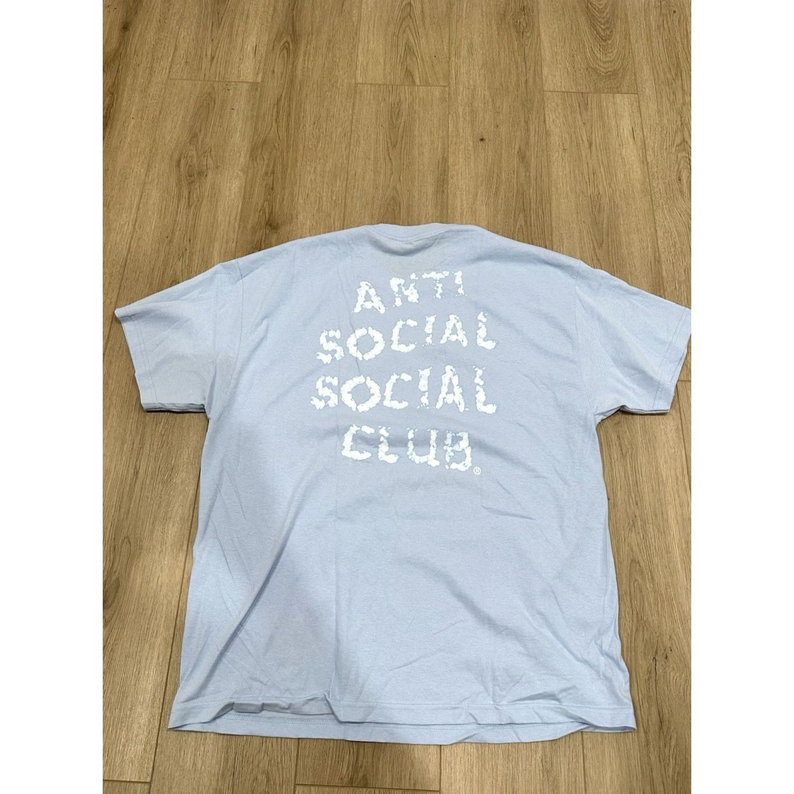 Anti Social Social Club Anti Social Social Club Tee 2XL Blue Partly Cloudy NWT Size US XXL / EU 58 / 5 - 7 Thumbnail