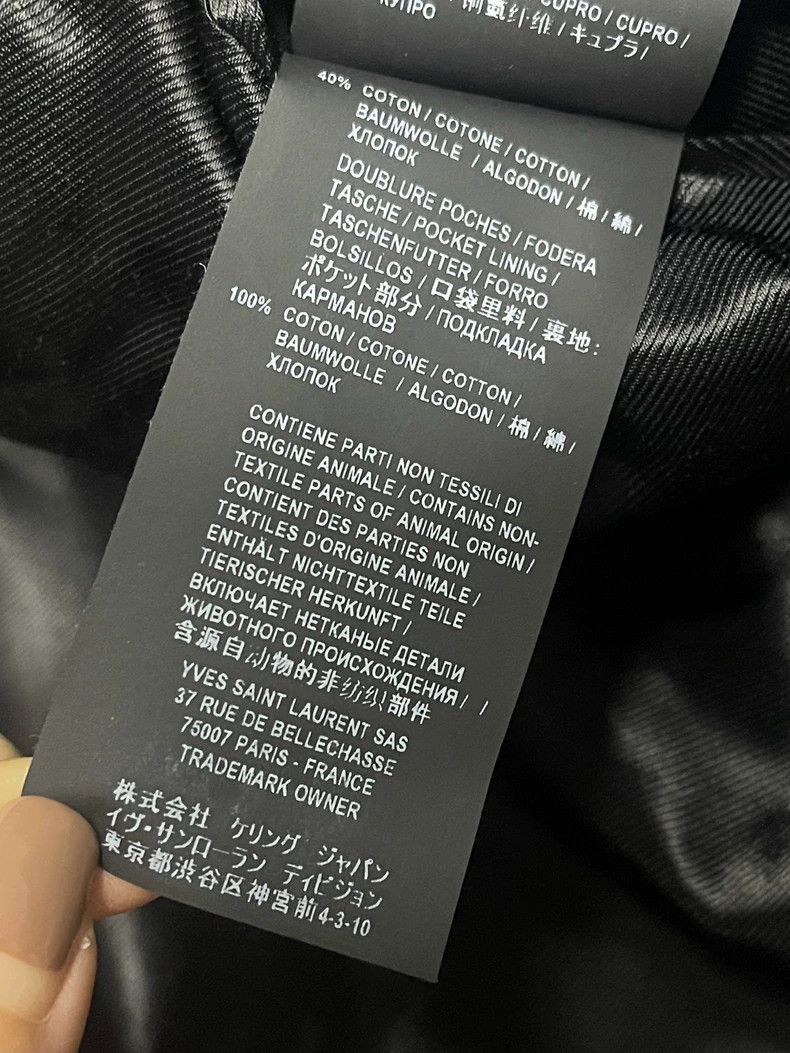 Saint Laurent Paris Saint Laurent Double-Breasted Overcoat-2506 Size US M / EU 48-50 / 2 - 5 Thumbnail