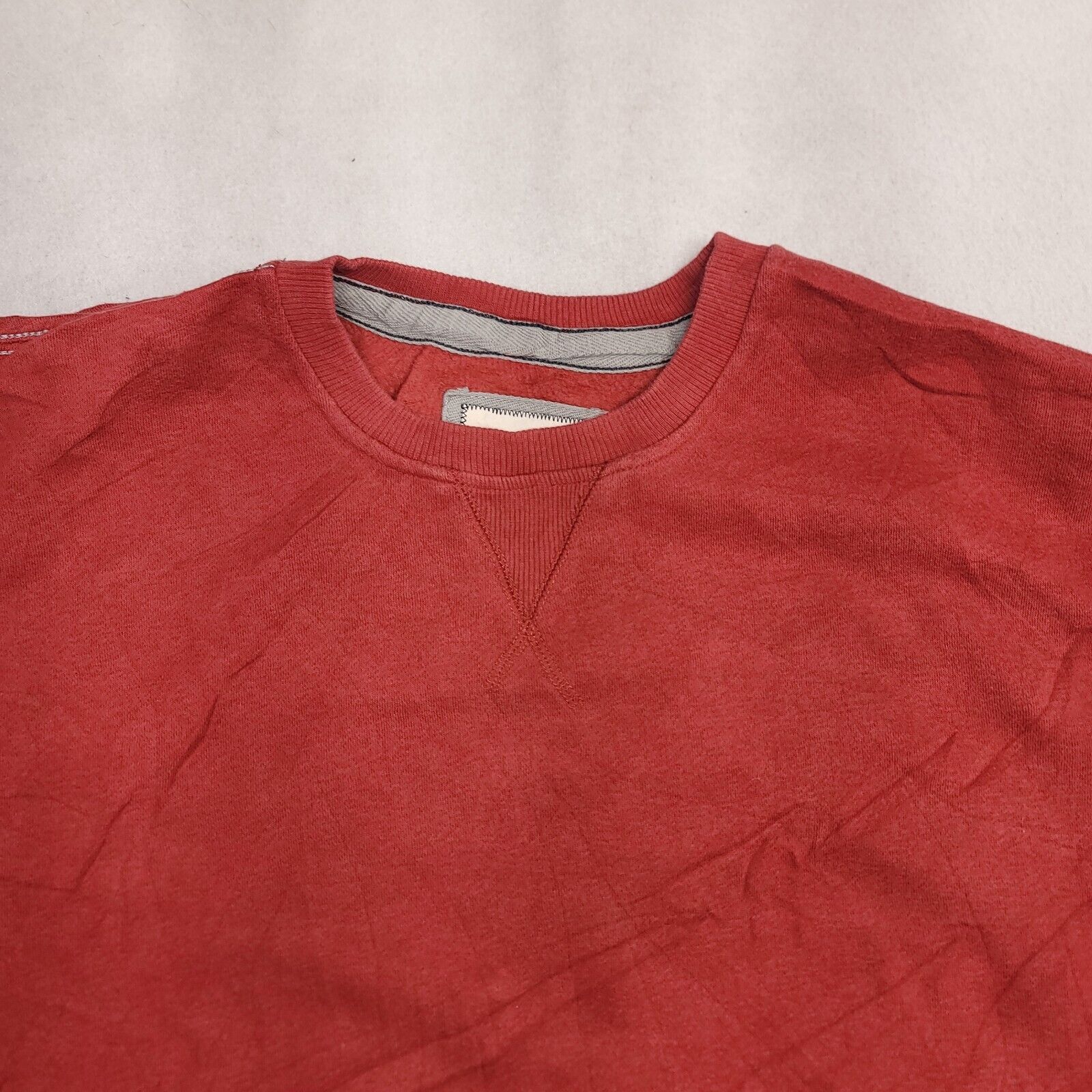 Izod IZOD Casual Long Sleeve Sweatshirt Mens Size 2XL Maroon Size US XXL / EU 58 / 5 - 1 Thumbnail