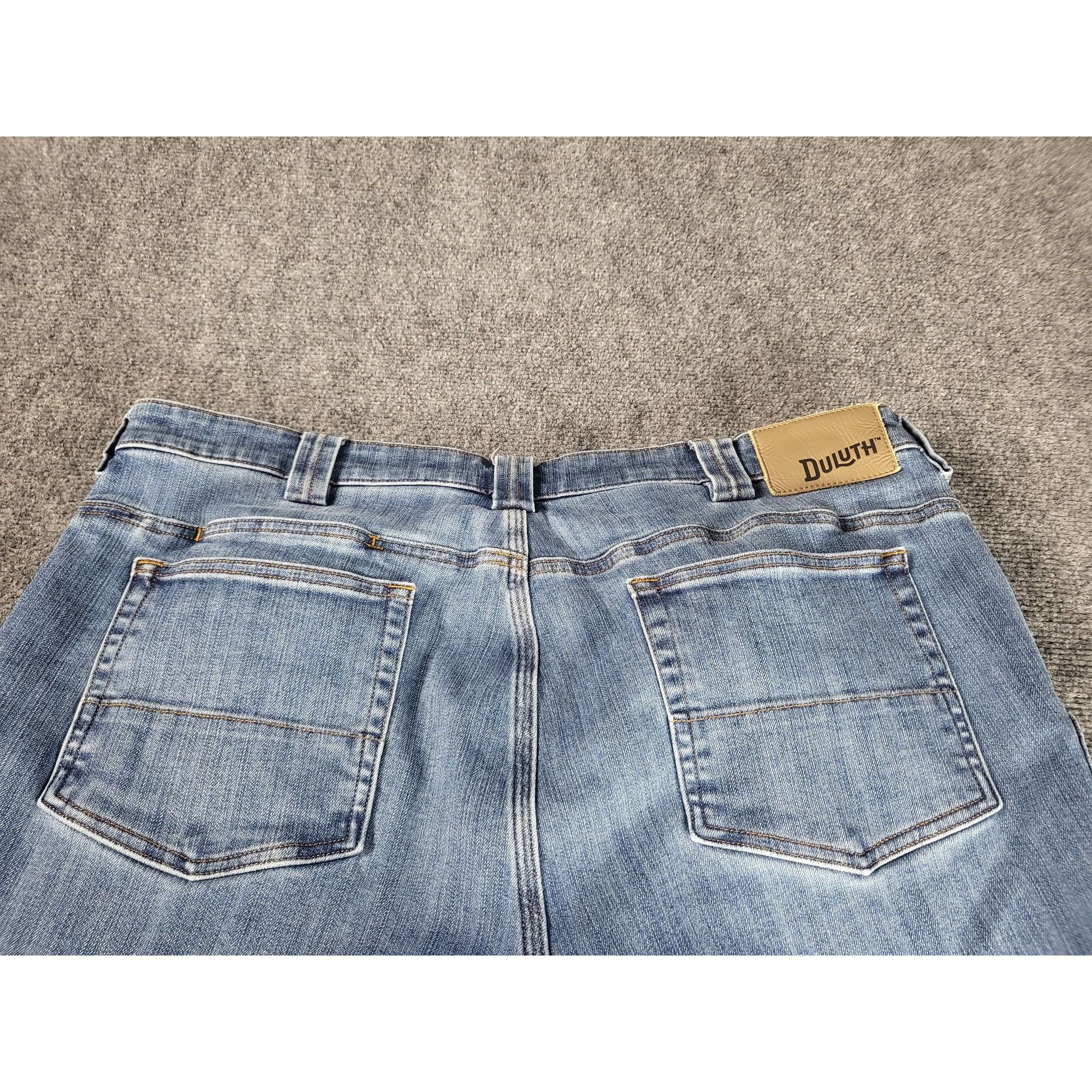 Duluth Trading Company Duluth Ballroom Double Flex Jeans Men Sz 40X30 Relaxed Fit B Size US 40 / EU 56 - 10 Thumbnail
