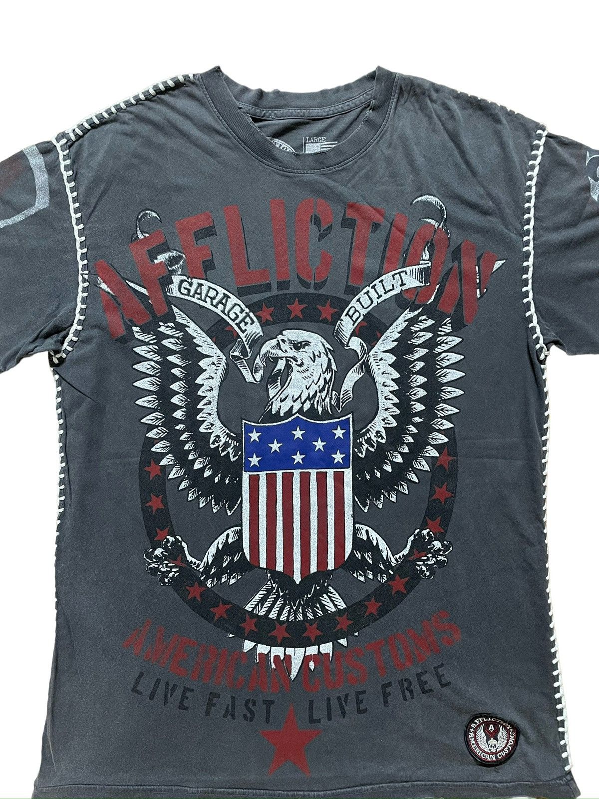 Vintage Vintage Affliction Tee Size US L / EU 52-54 / 3 - 2 Thumbnail