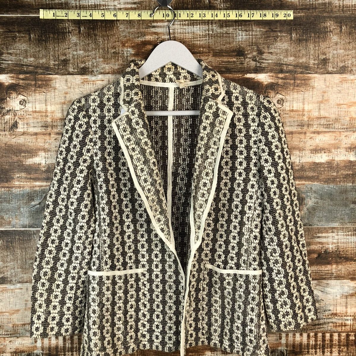 Japanese Brand Japanese Brand Brown Cardigan Knitwear #A1349 Size XS / US 0-2 / IT 36-38 - 5 Thumbnail