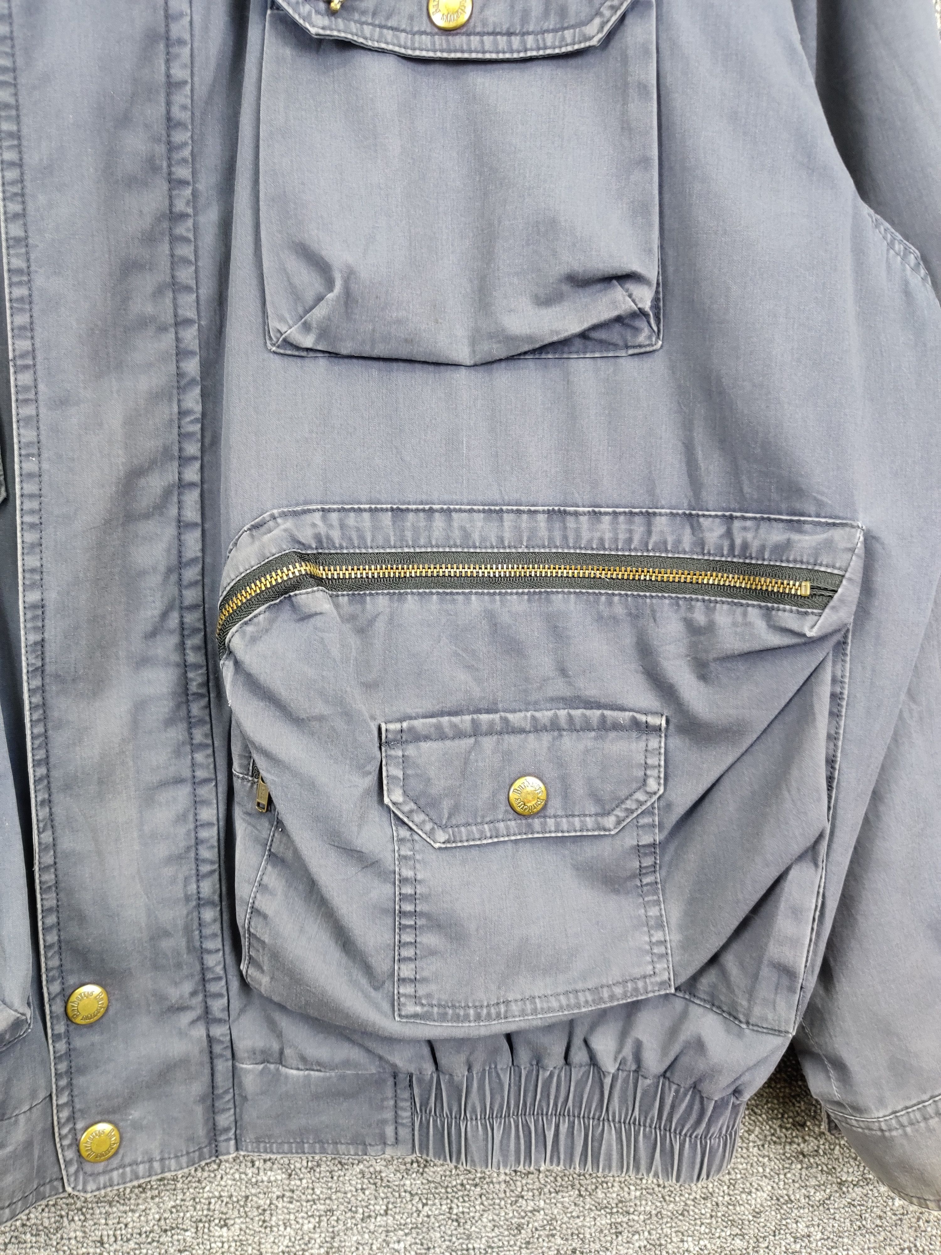 Burberry Vintage Burberrys Nova Check Parachute Bomber Jacket Size US L / EU 52-54 / 3 - 10 Thumbnail