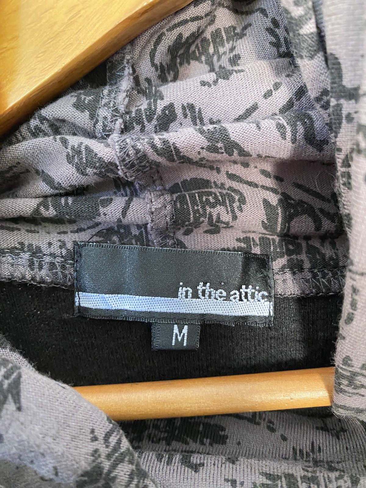 In The Attic Ninja twist herringbone hoodie undercover Size US M / EU 48-50 / 2 - 19 Thumbnail