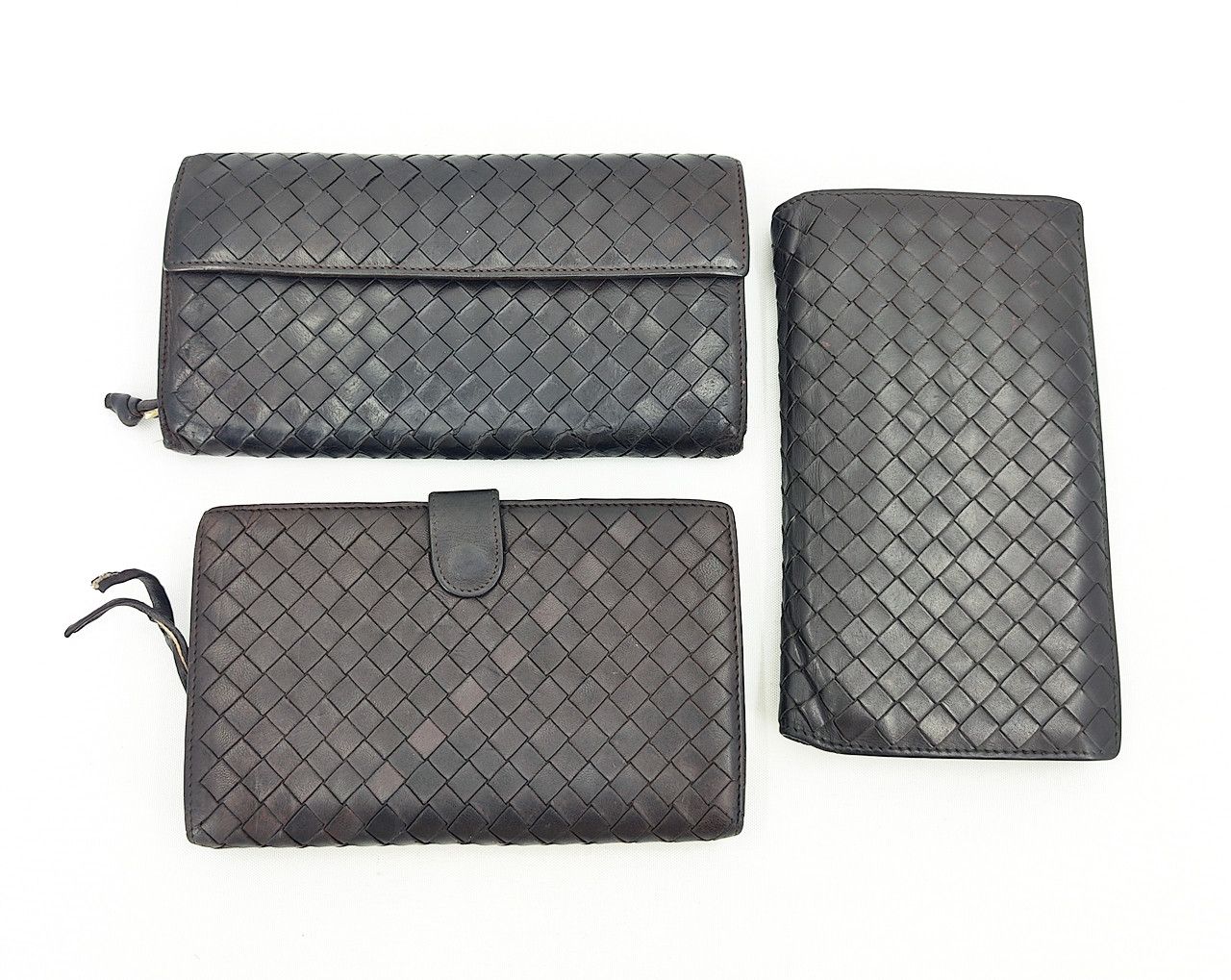Bottega Veneta combo original BOTTEGA VENETA intrecciato leather 3 wallet Size ONE SIZE - 1 Thumbnail