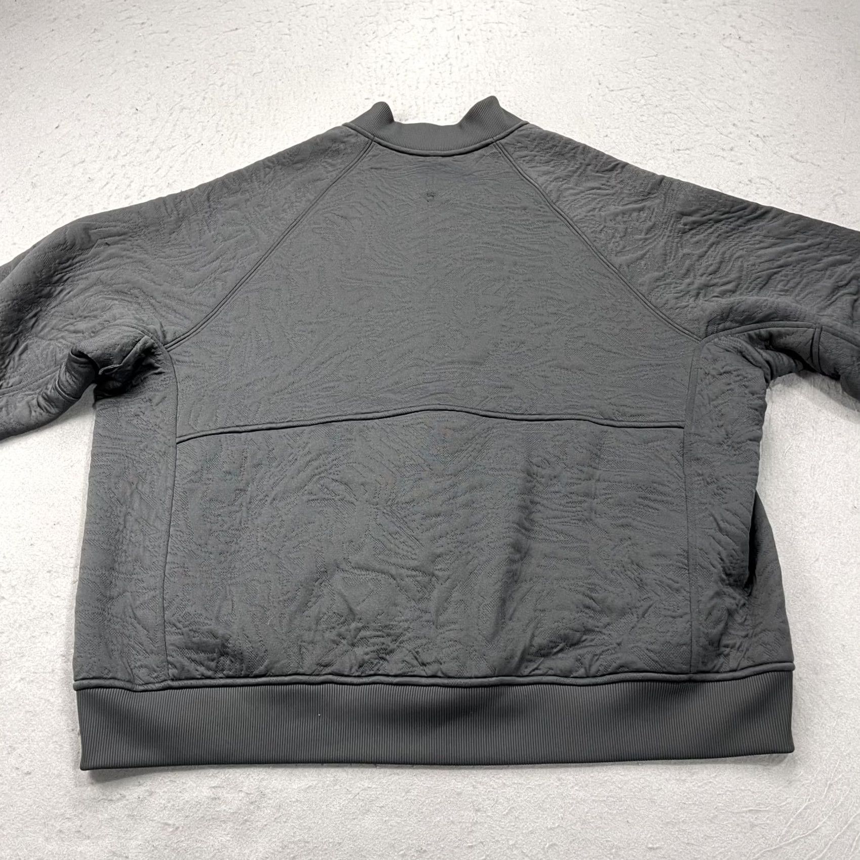 Lululemon Lululemon Jacket Mens 2XL Gray Packable Bomber Snap Casual All Size US XXL / EU 58 / 5 - 6 Thumbnail