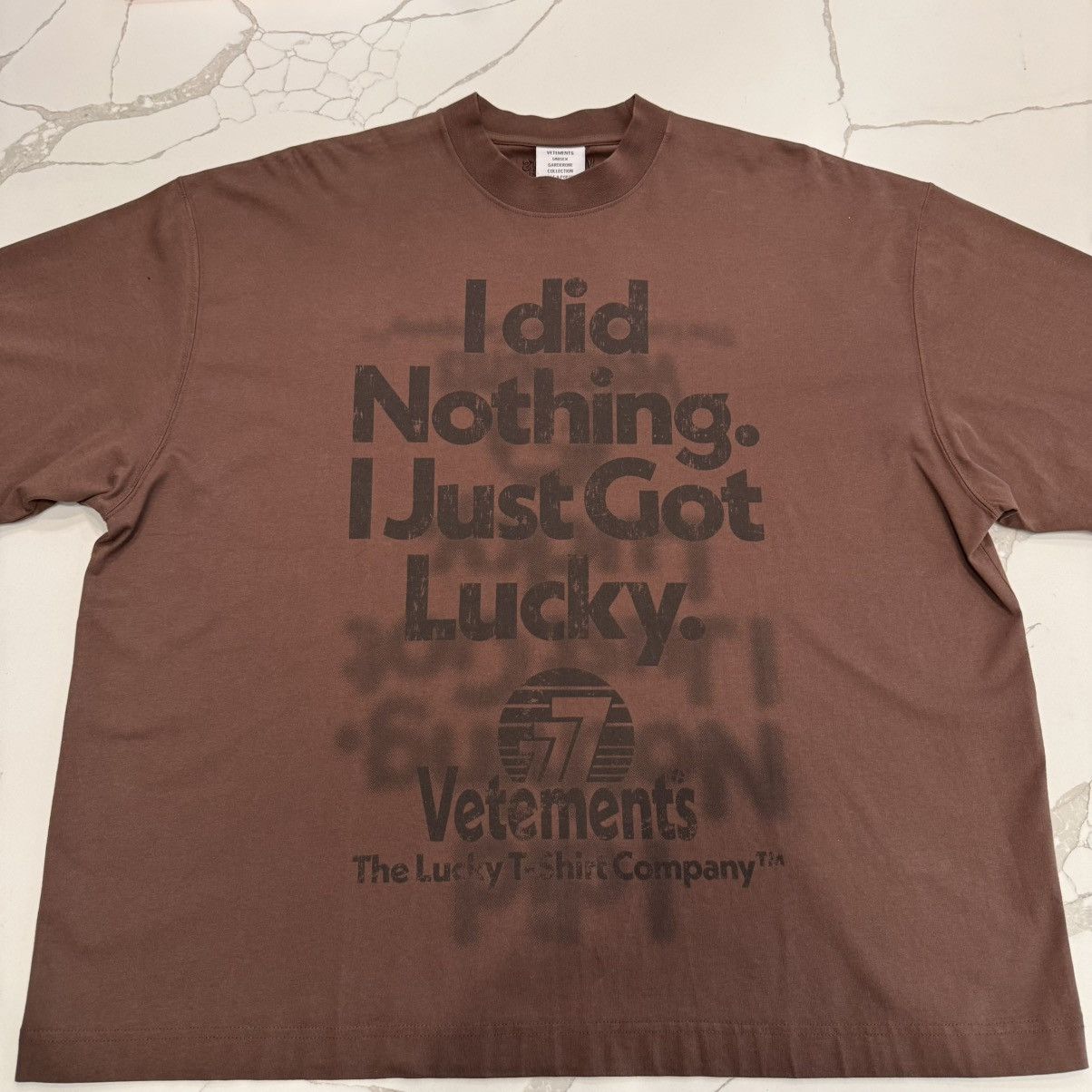 Vetements Travis Scott × Vetements CACTUS JACK TEE Size US L / EU 52-54 / 3 - 1 Thumbnail