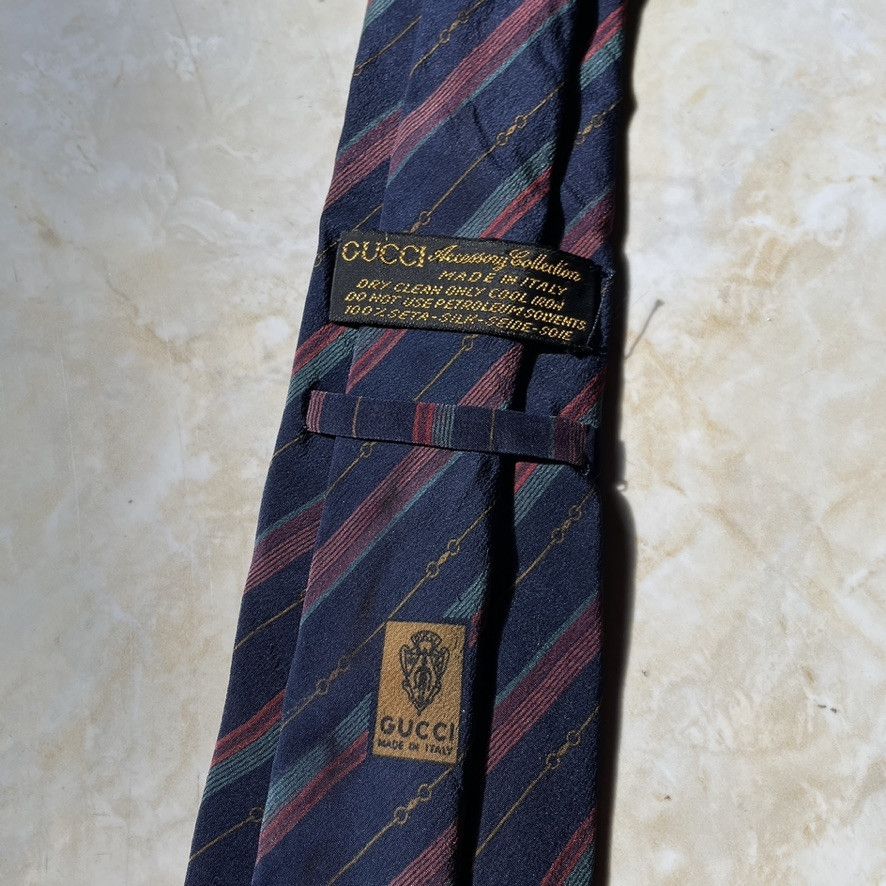Gucci Gucci Striped Ties Size ONE SIZE - 7 Thumbnail