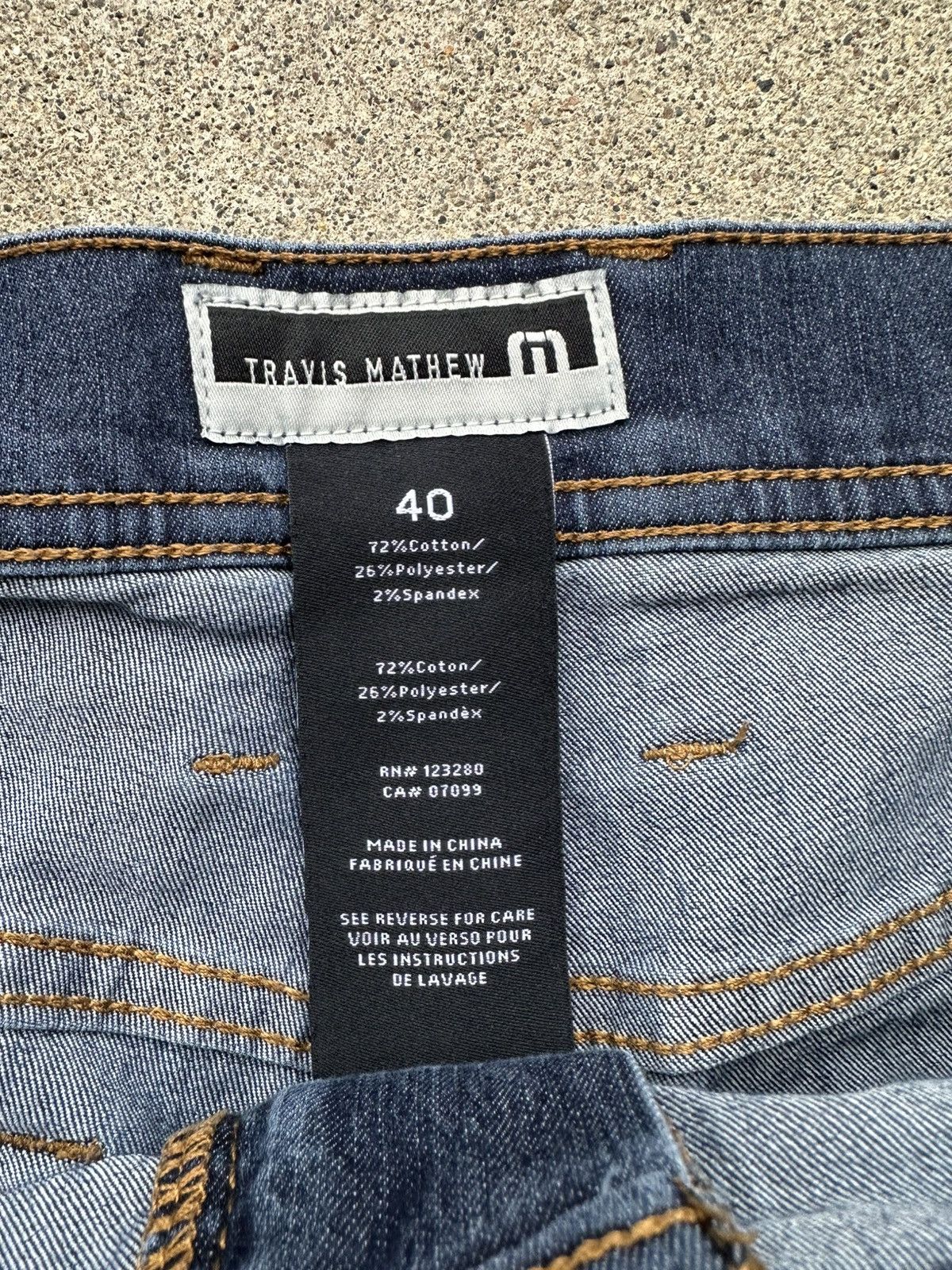 TravisMathew Travis Mathew Jeans Men Size 40x28 Comfort Stretch Denim Size US 40 / EU 56 - 3 Thumbnail
