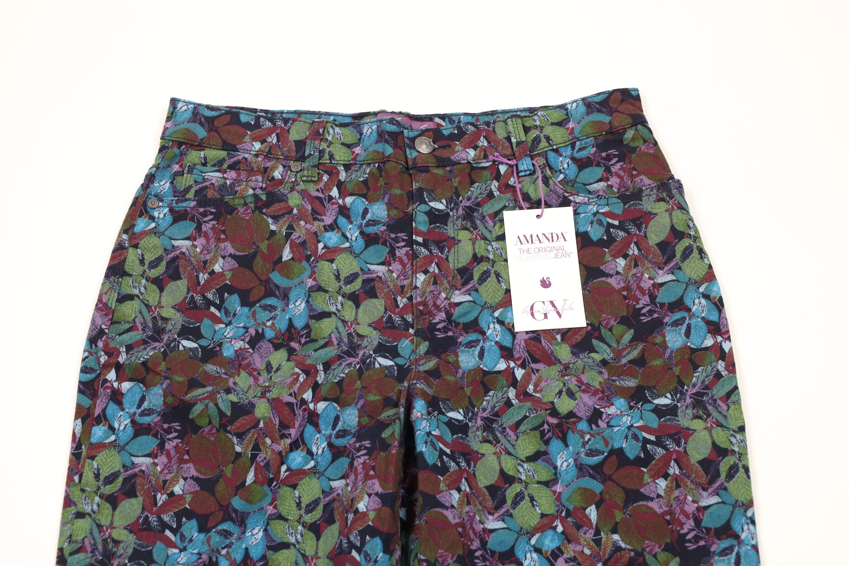 Vintage Deadstock Vintage 90s Y2K Streetwear All Over Print Jeans Size 34" / US 12 / IT 48 - 2 Thumbnail